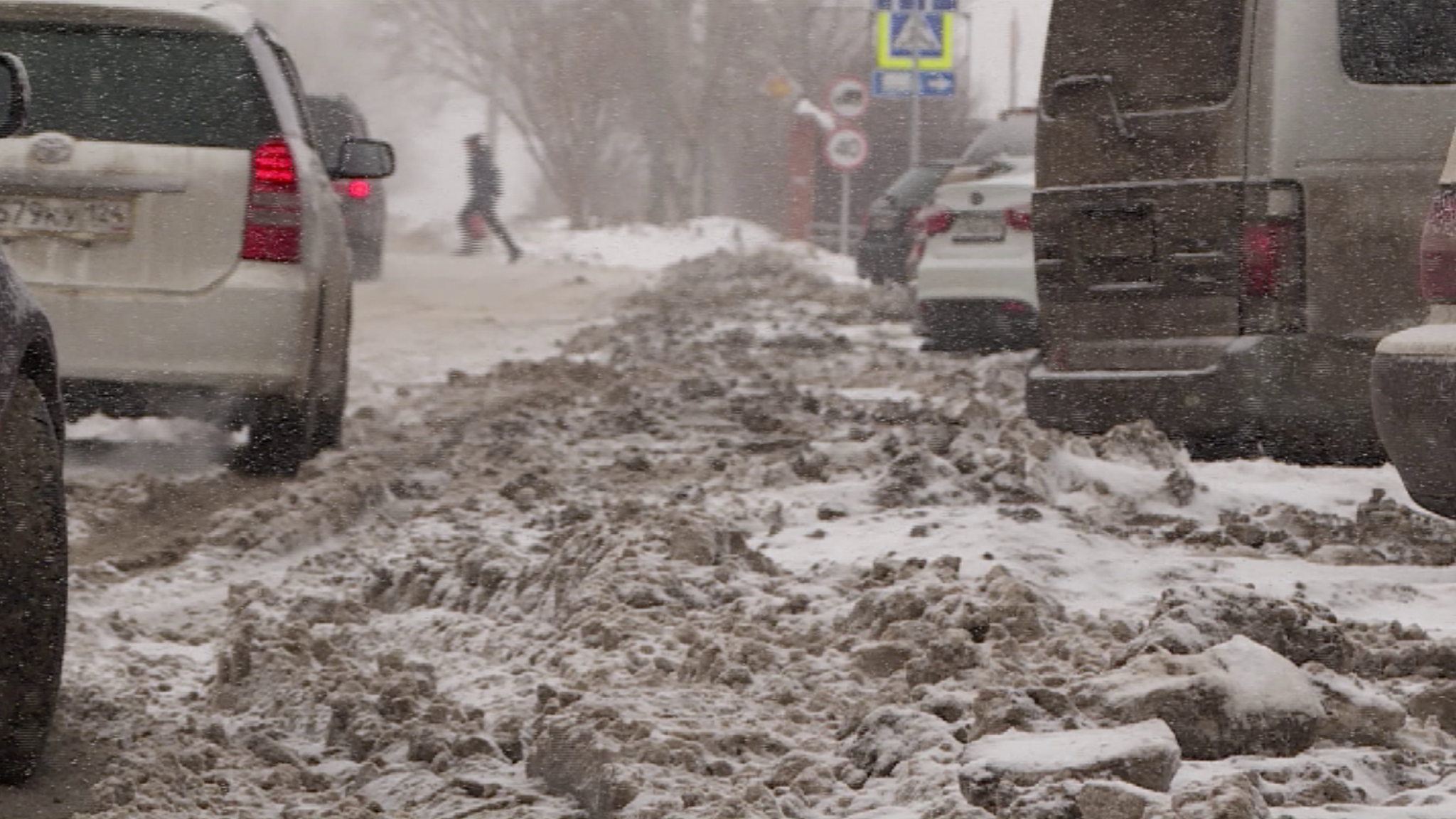 В Красноярск идет резкое похолодание