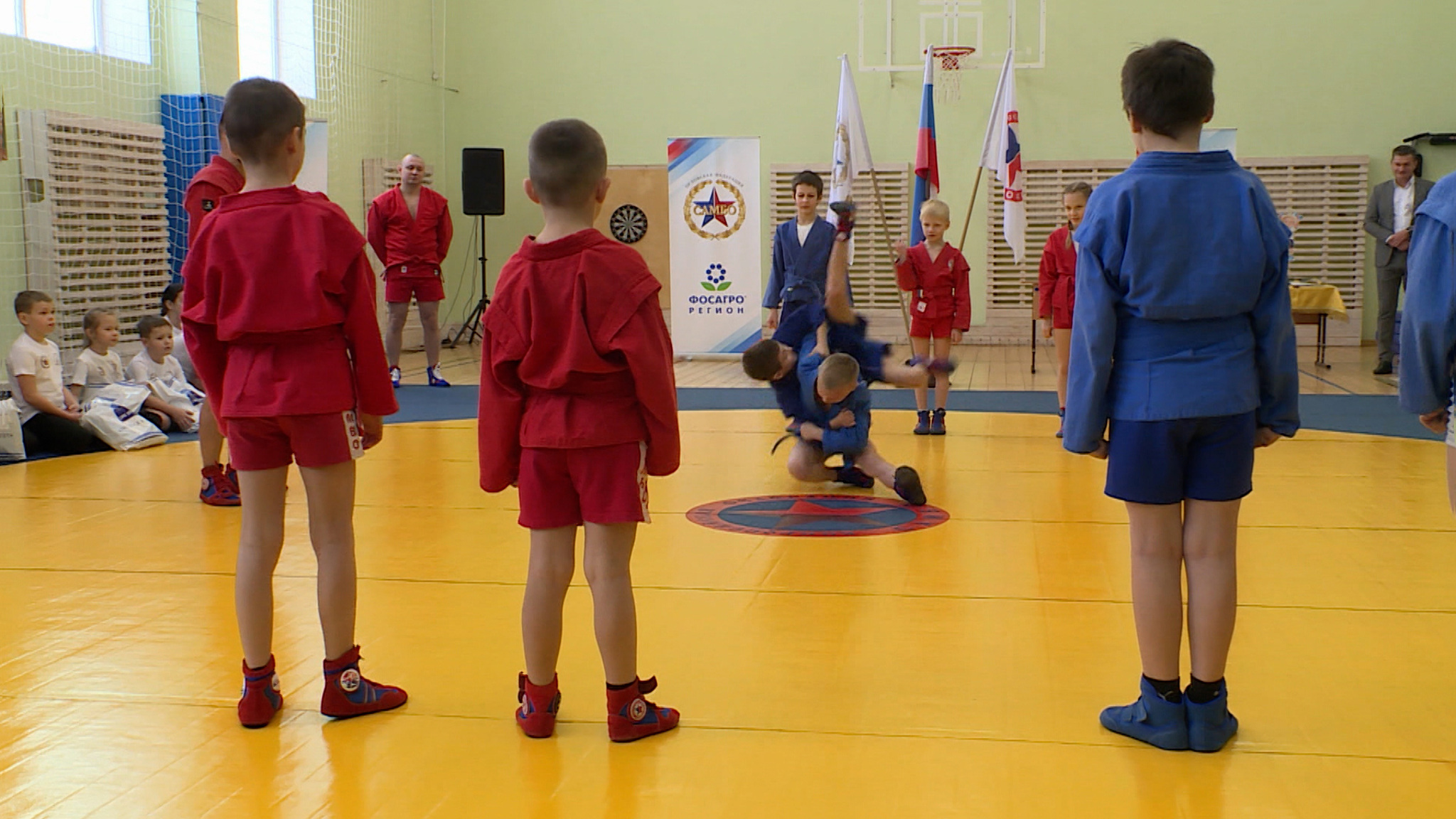 Орловская область растит будущих чемпионов по самбо