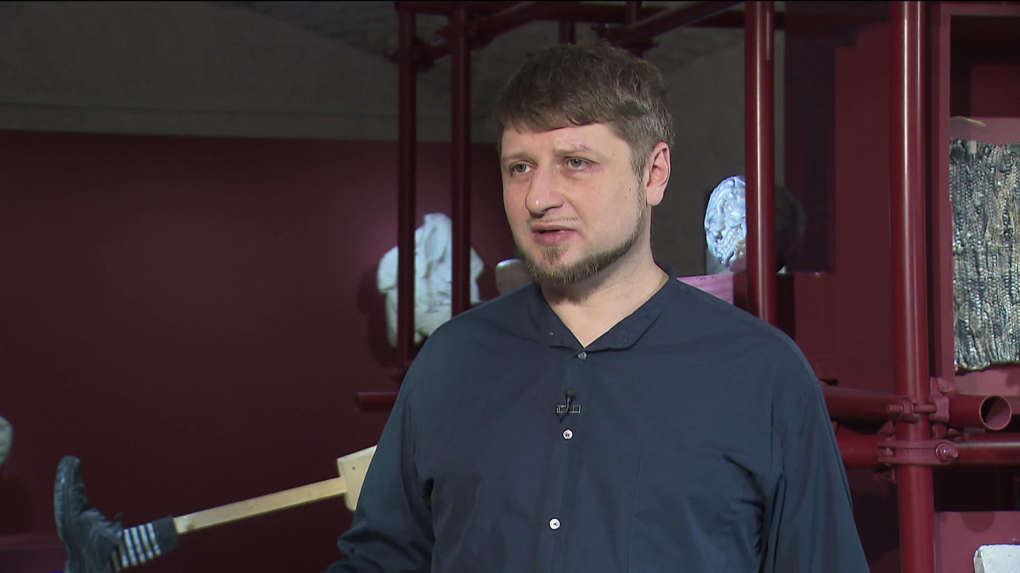 Художник Александр Дашевский – о выставке "Живые скульптуры"
