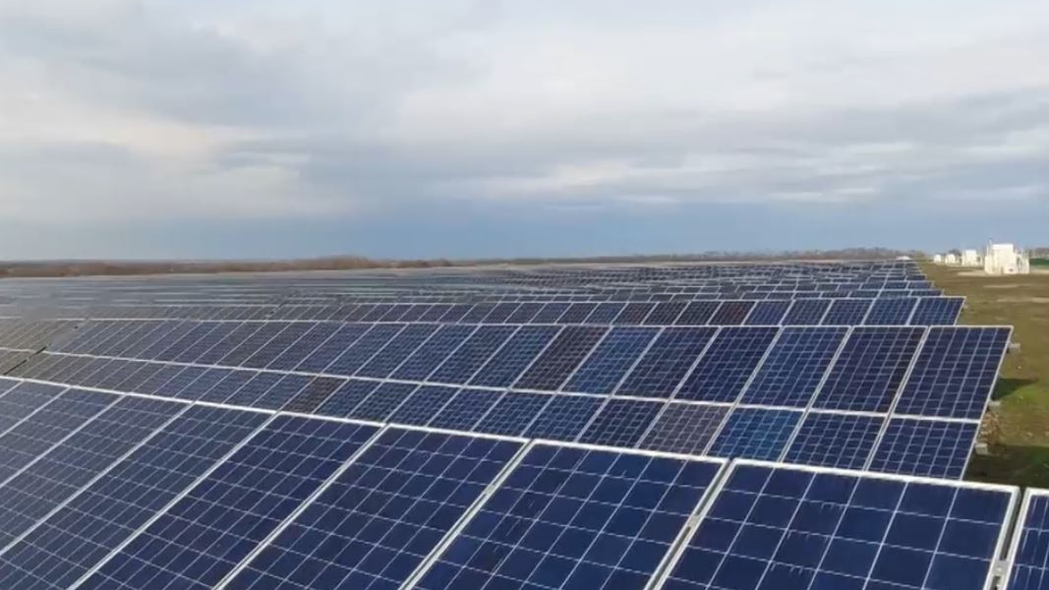 Самая крупная на Кубани солнечная электростанция открылась в Лабинском районе