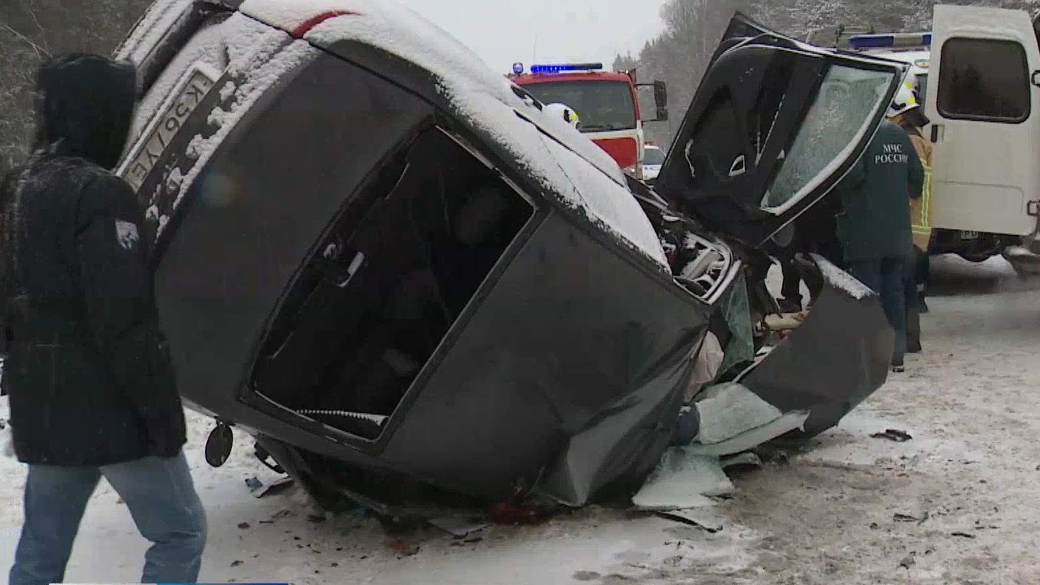 12 человек погибли на дорогах Марий Эл из-за выезда автомобилей на встречную полосу движения
