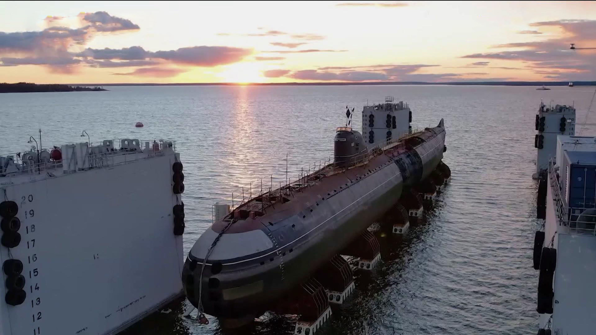 Завершается реставрация первой советской атомной подводной лодки
