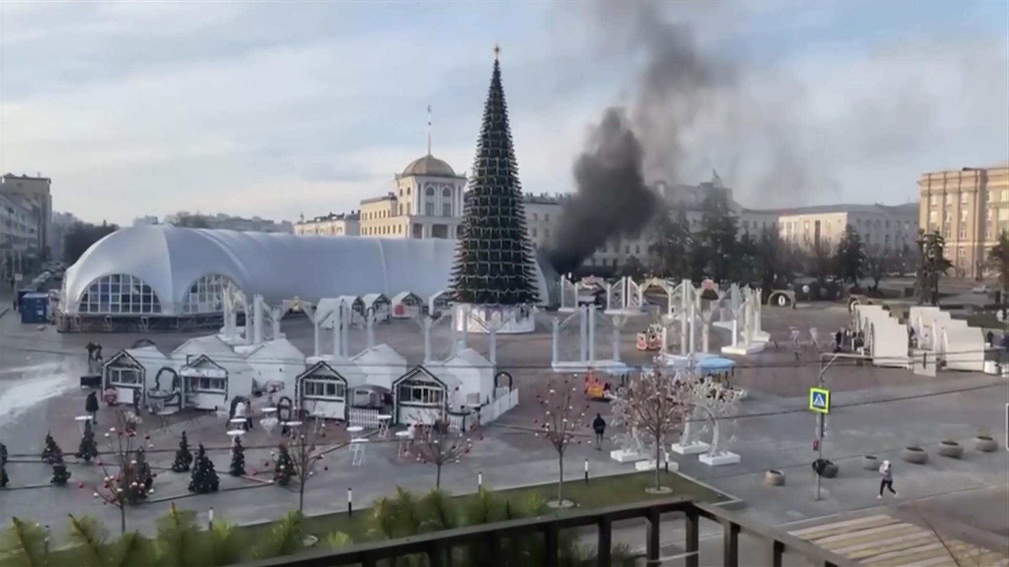 При украинском обстреле Белгорода повреждено здание ГТРК