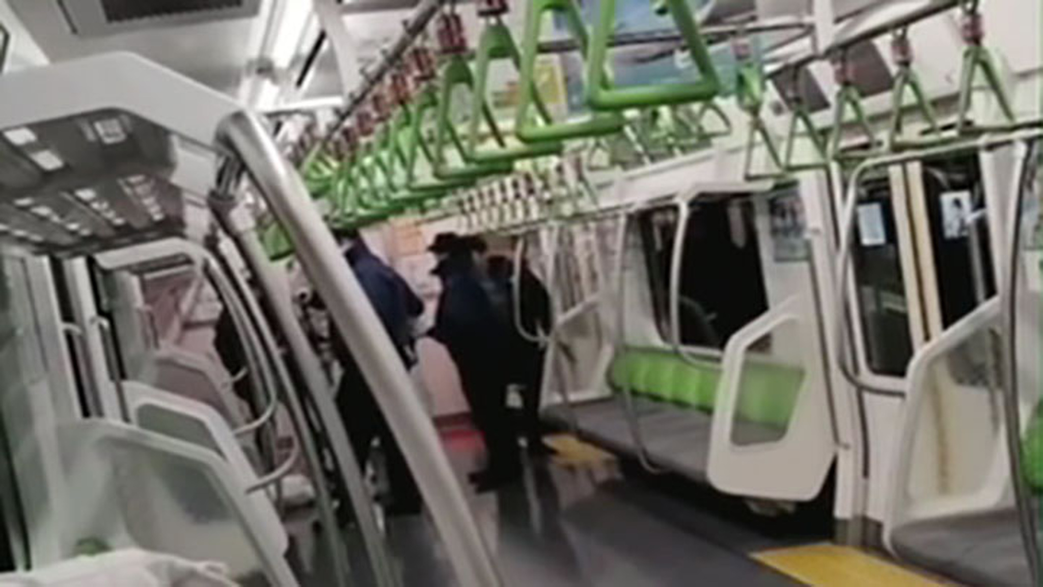В токийском метро неизвестный с ножом в руках набросился на прохожих