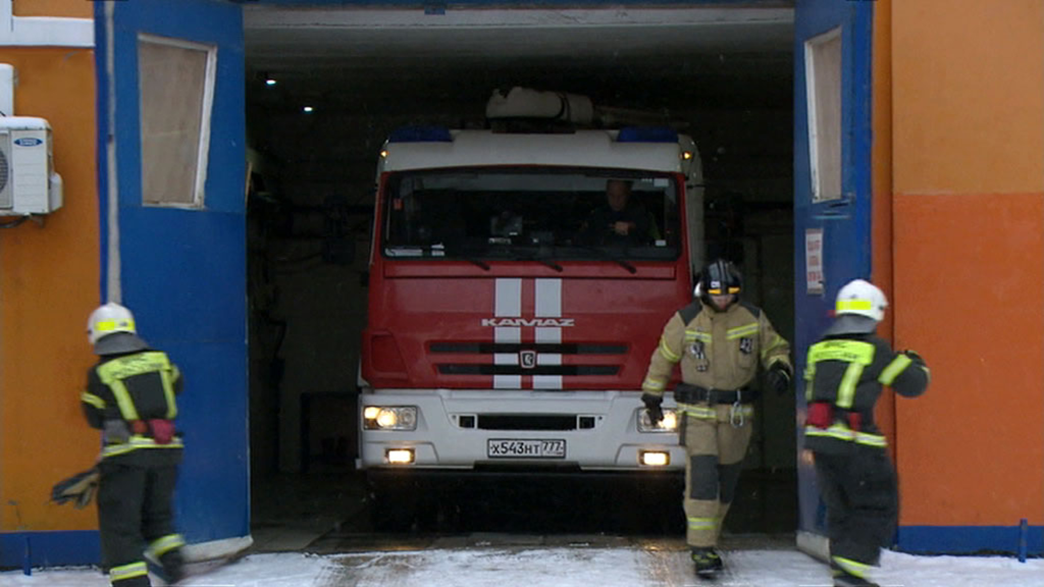Пожарные России — на посту всегда, особенно в новогодние праздники