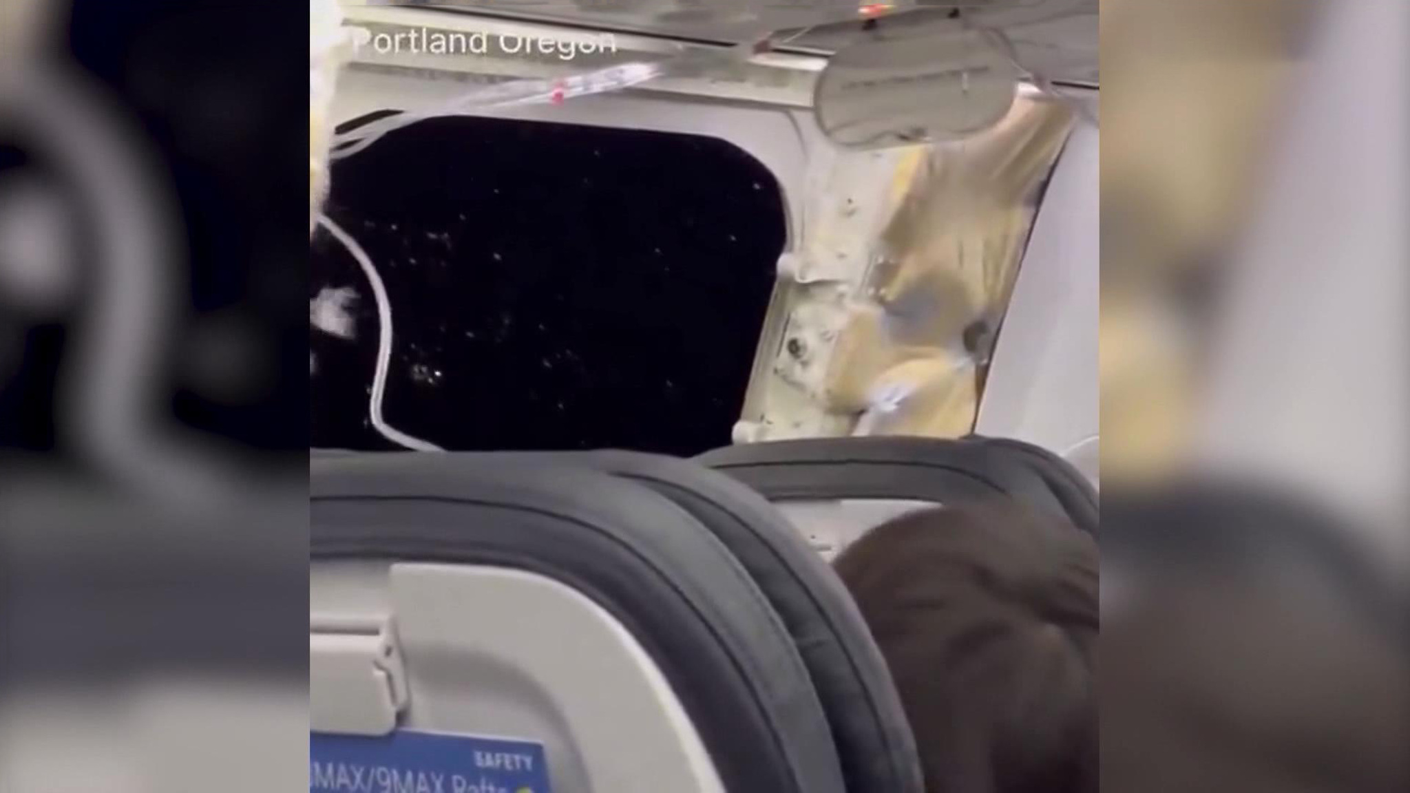 Оторвавшаяся в полете дверь приземлила все самолеты Boeing 737 MAX 9