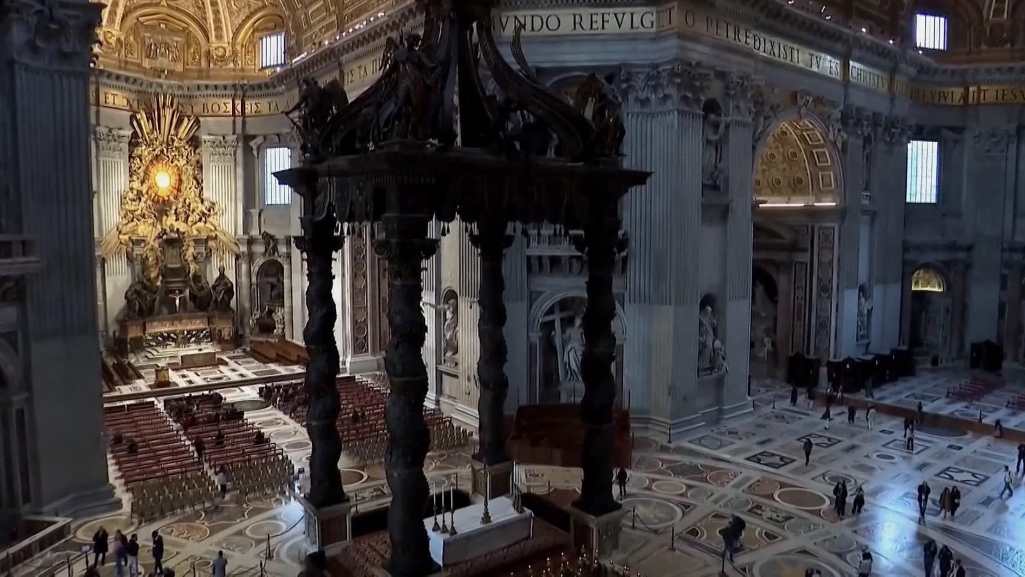 Балдахин Бернини ждет первая за 250  лет реставрация