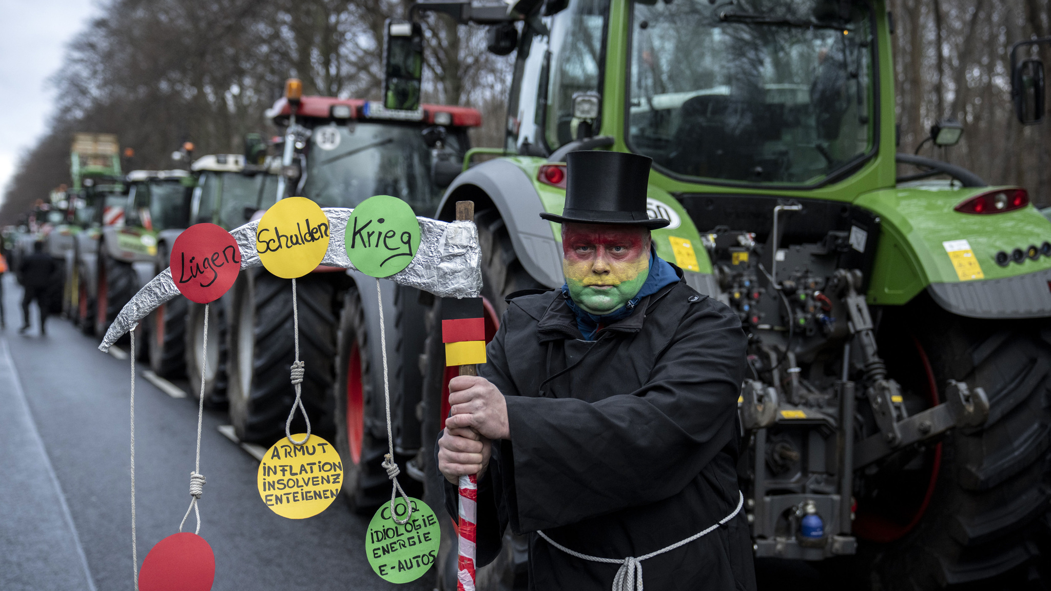 В Европе продолжаются фермерские протесты