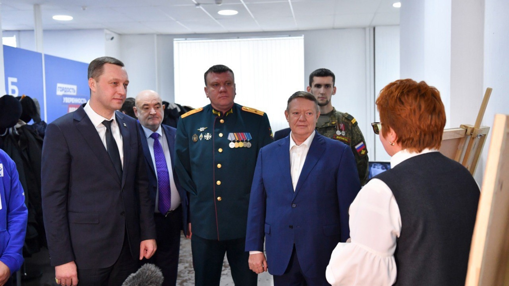 В областном центре открылся штаб общественной поддержки Саратовской области