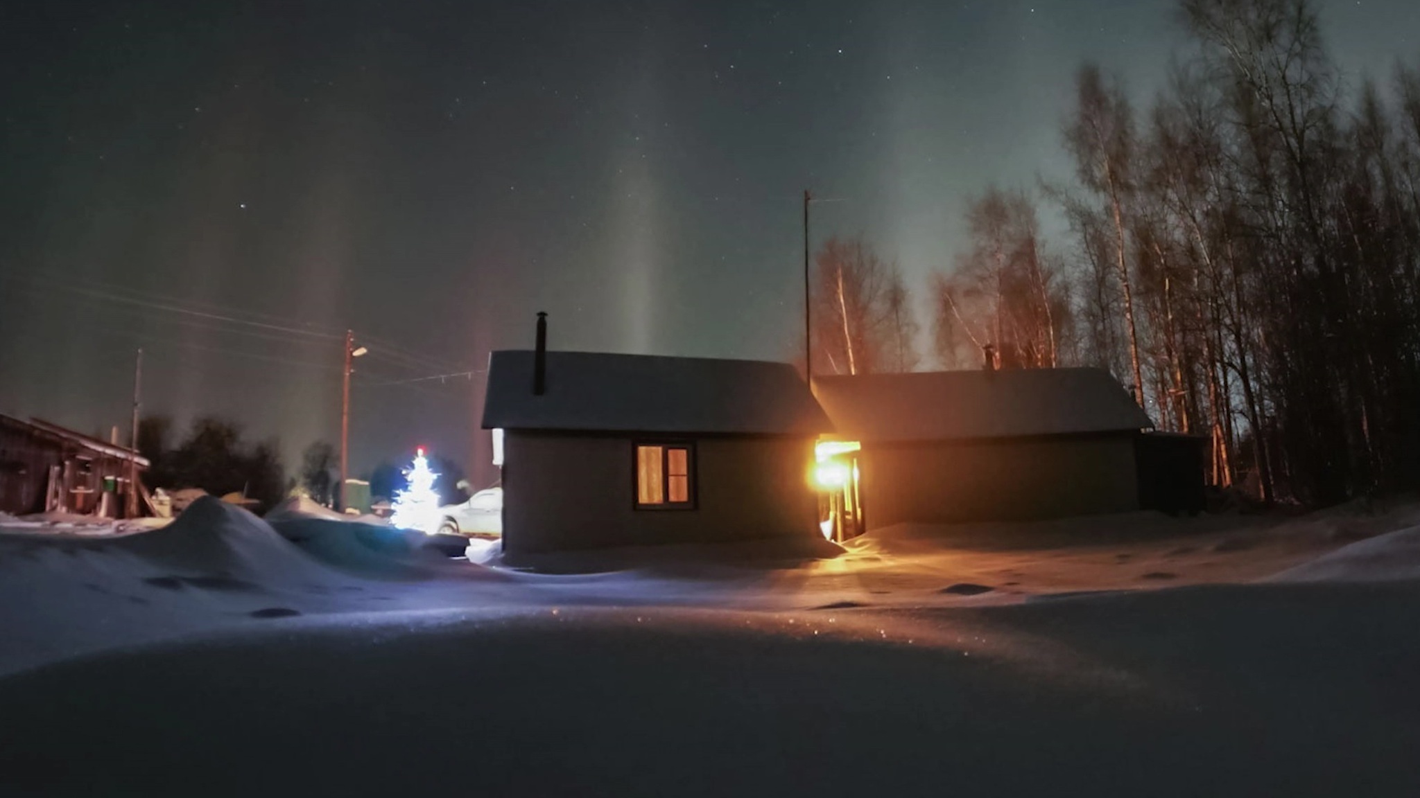 Жители Середки наблюдали редкое оптическое явление