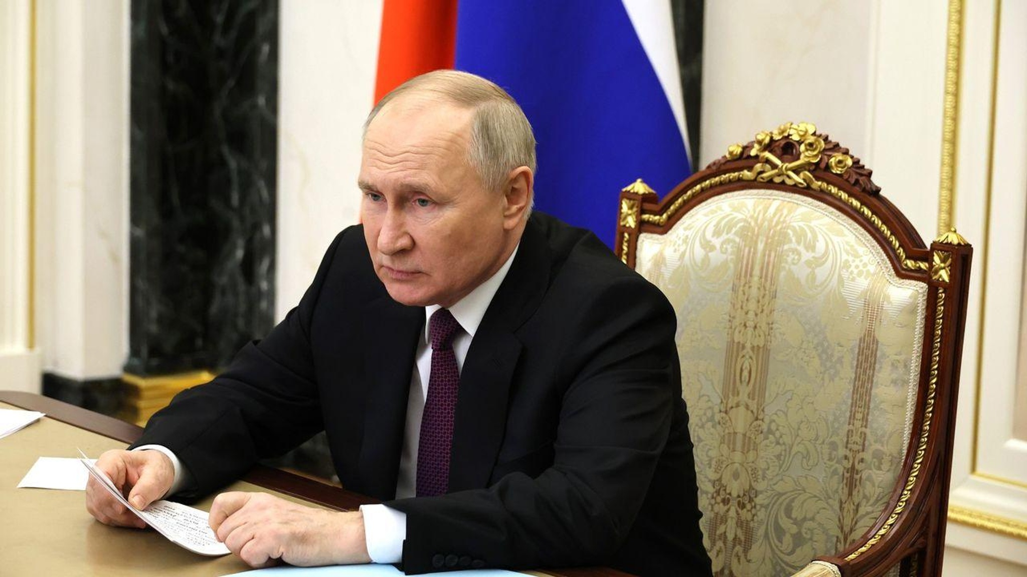 Владимир Путин поздравил "Мосфильм" со 100-летием