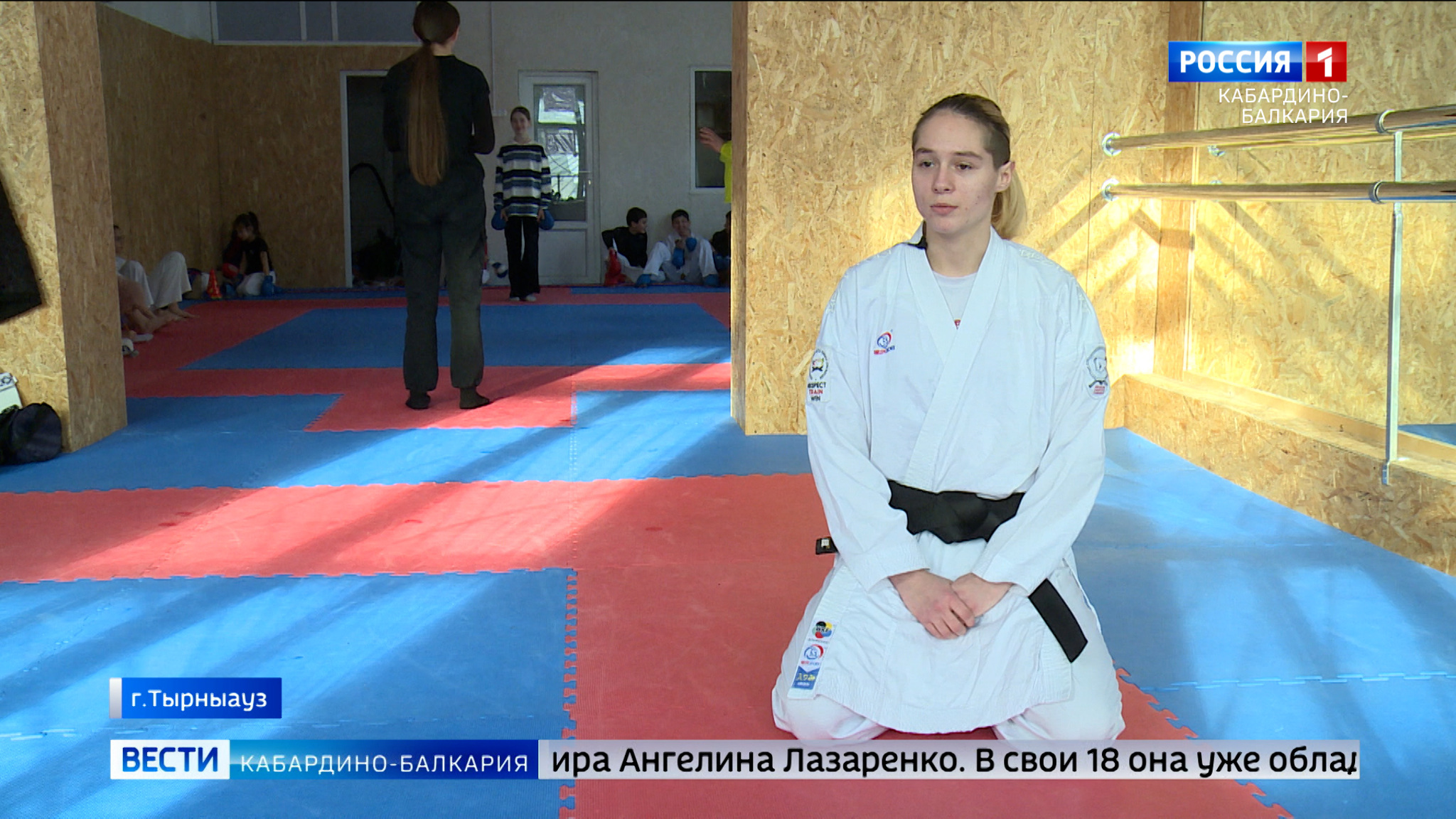 Чемпионка из КБР Ангелина Лазаренко готовится к очередным соревнованиям