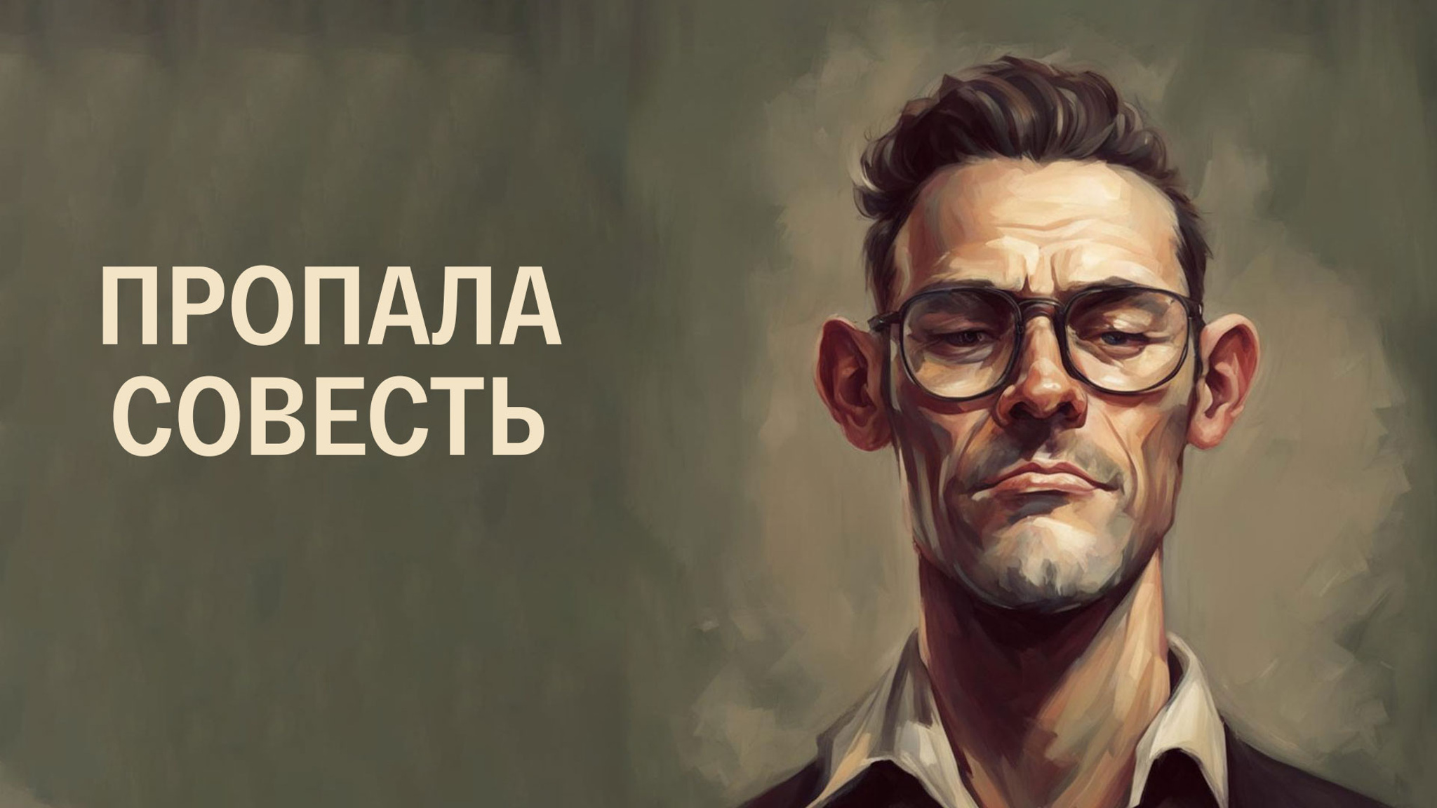 Пропала совесть