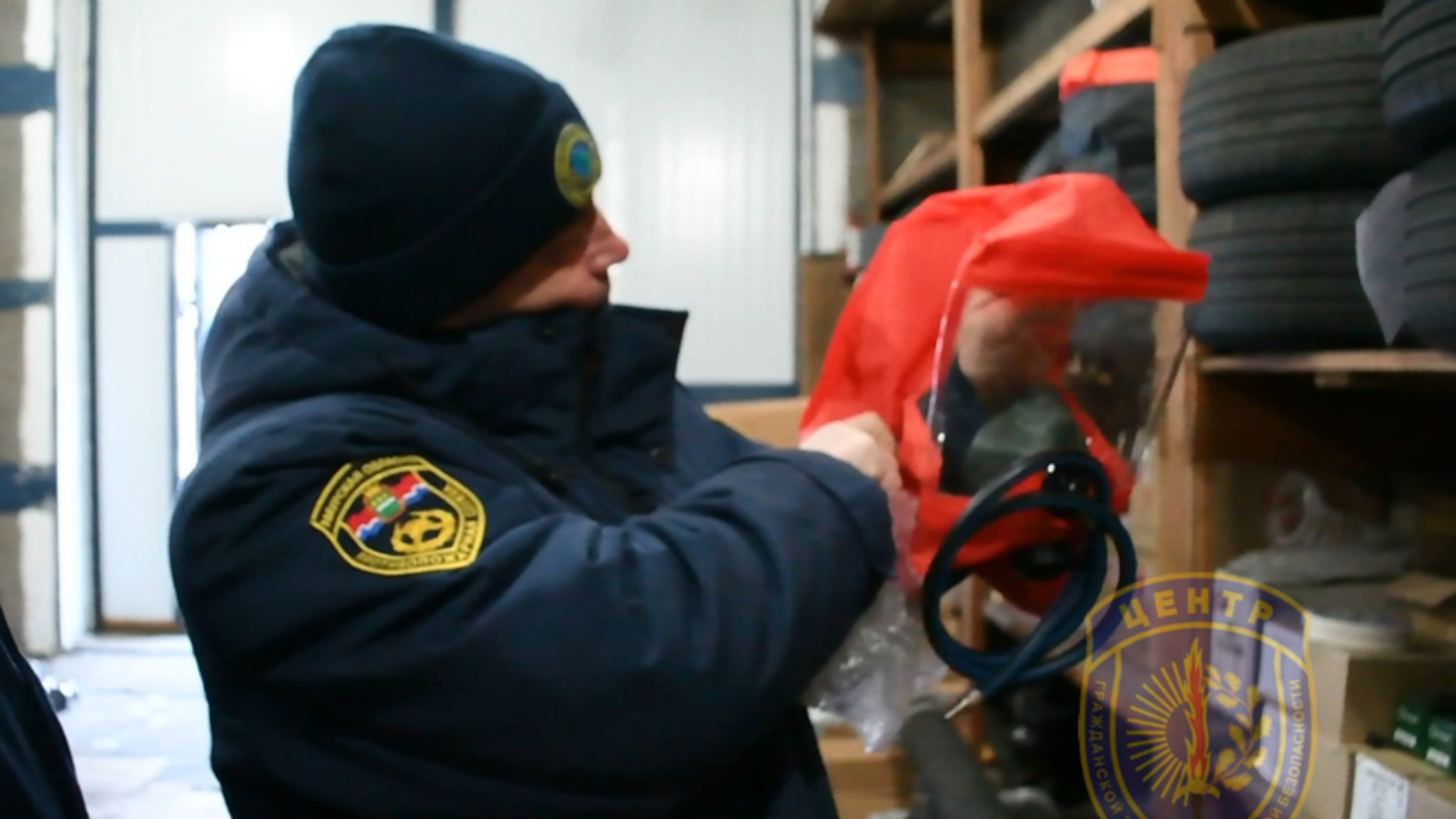 Новые дыхательные аппараты получили амурские пожарные