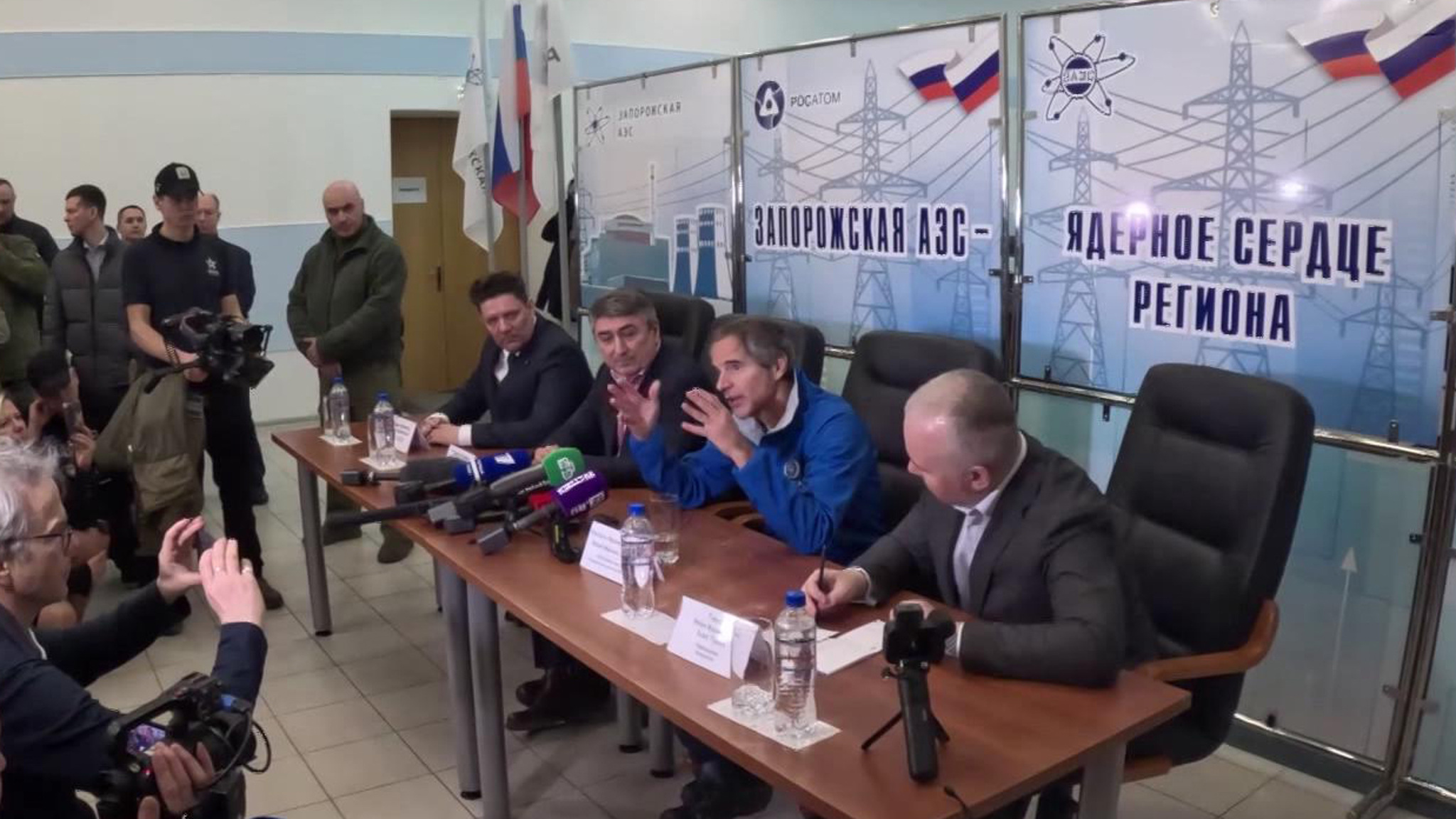 На Запорожской АЭС меняются наблюдатели МАГАТЭ