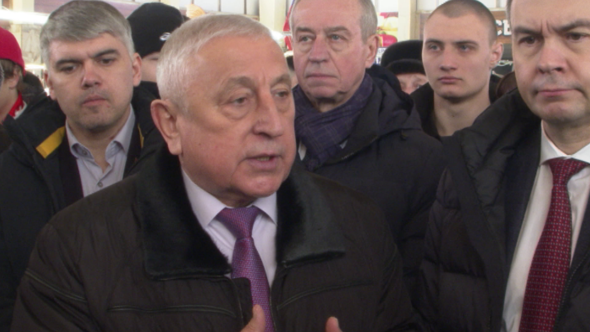 В Красноярске побывал кандидат на пост президента России Николай Харитонов