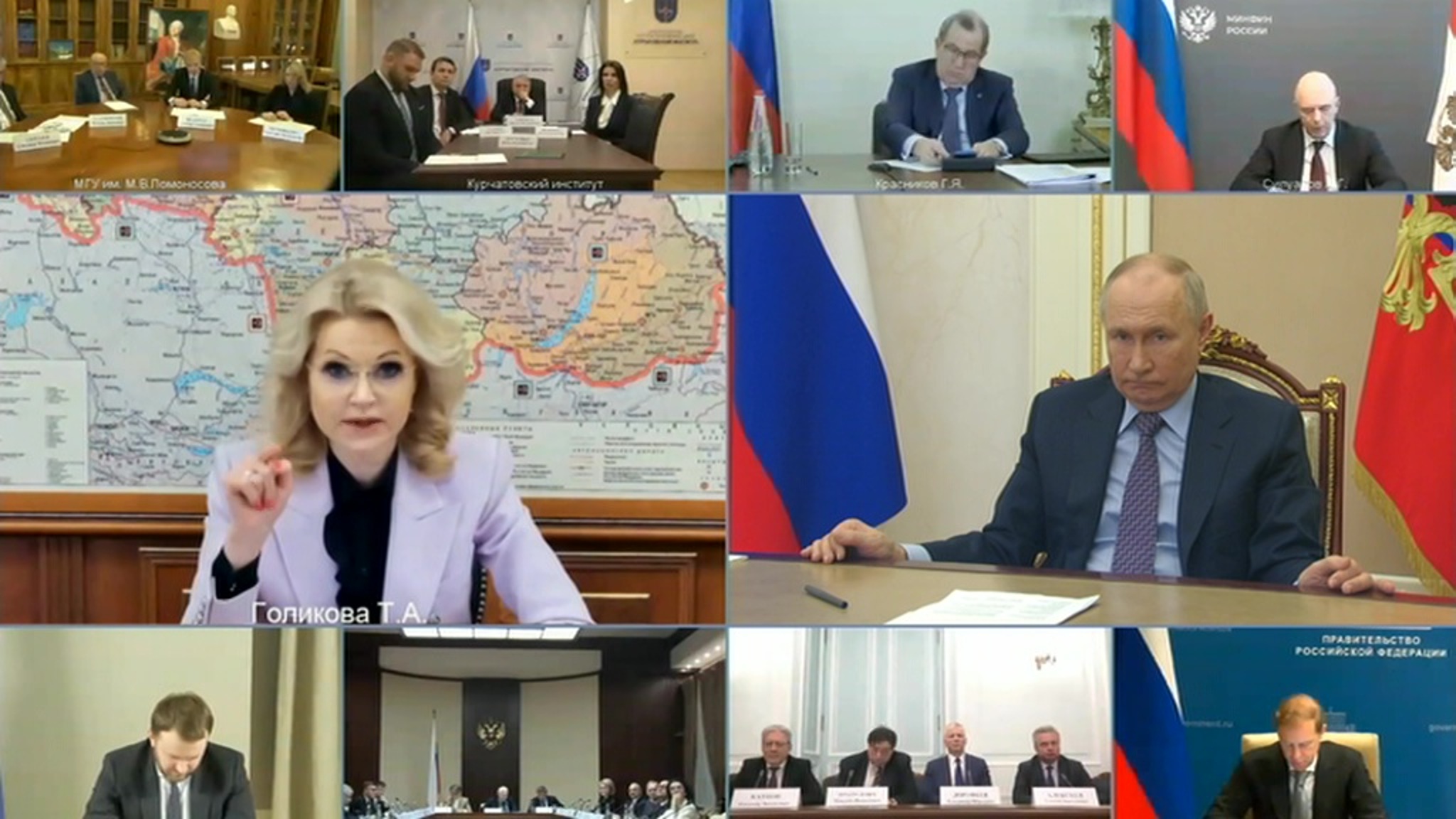 Путин поставил задачи перед Советом по науке и образованию