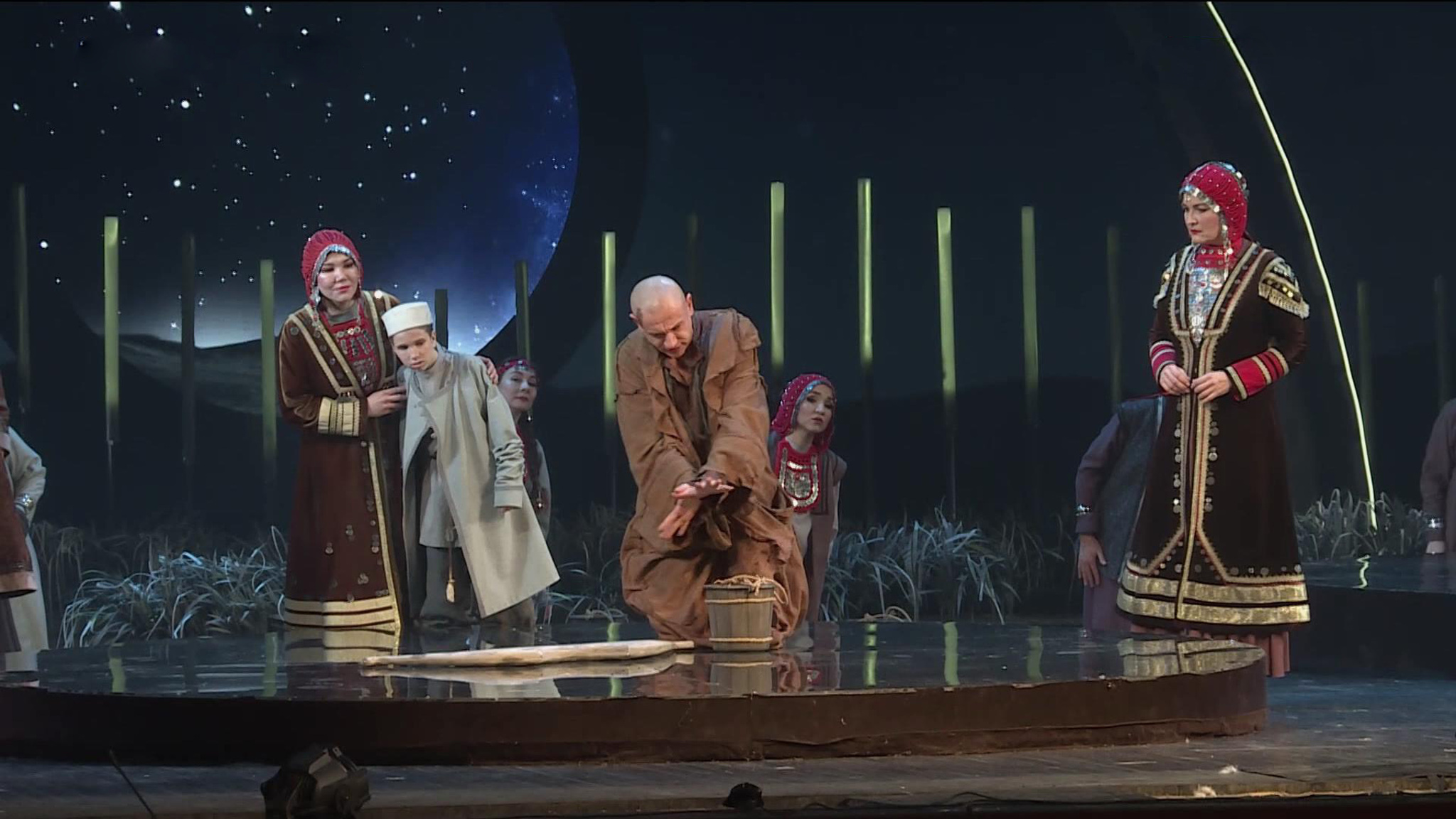 Спектакль "В ночь лунного затмения" вернулся в репертуар Башоперы