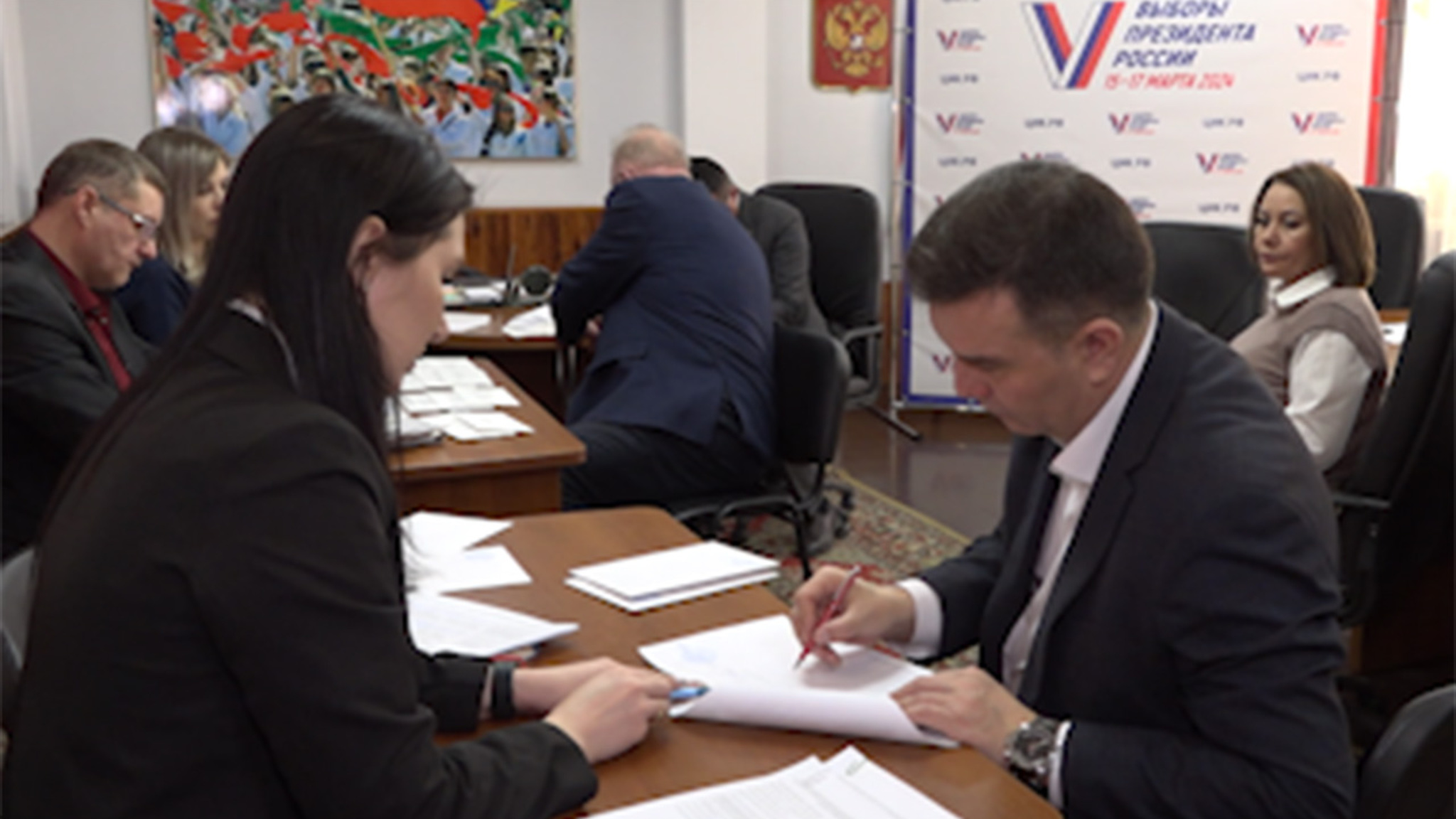 Жеребьевка эфирного времени состоялась в Избиркоме Забайкалья