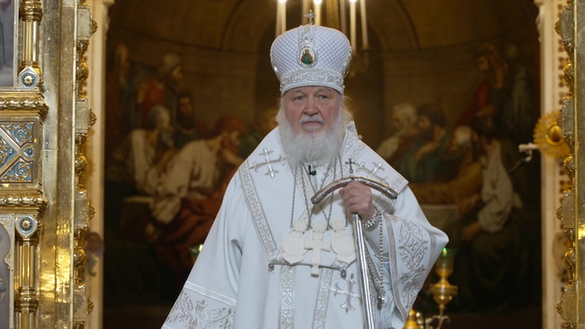 Патриарх Кирилл совершил отпевание Вячеслава Лебедева