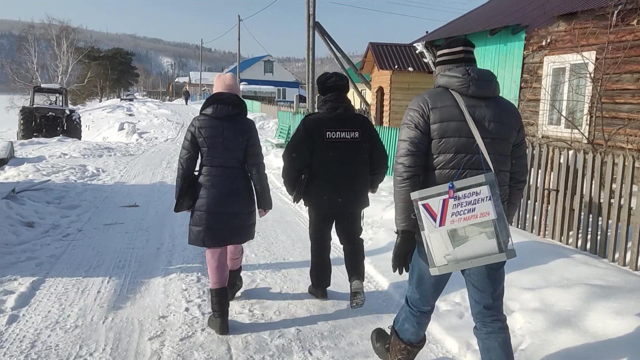 Жители красноярской деревни староверов проголосовали досрочно