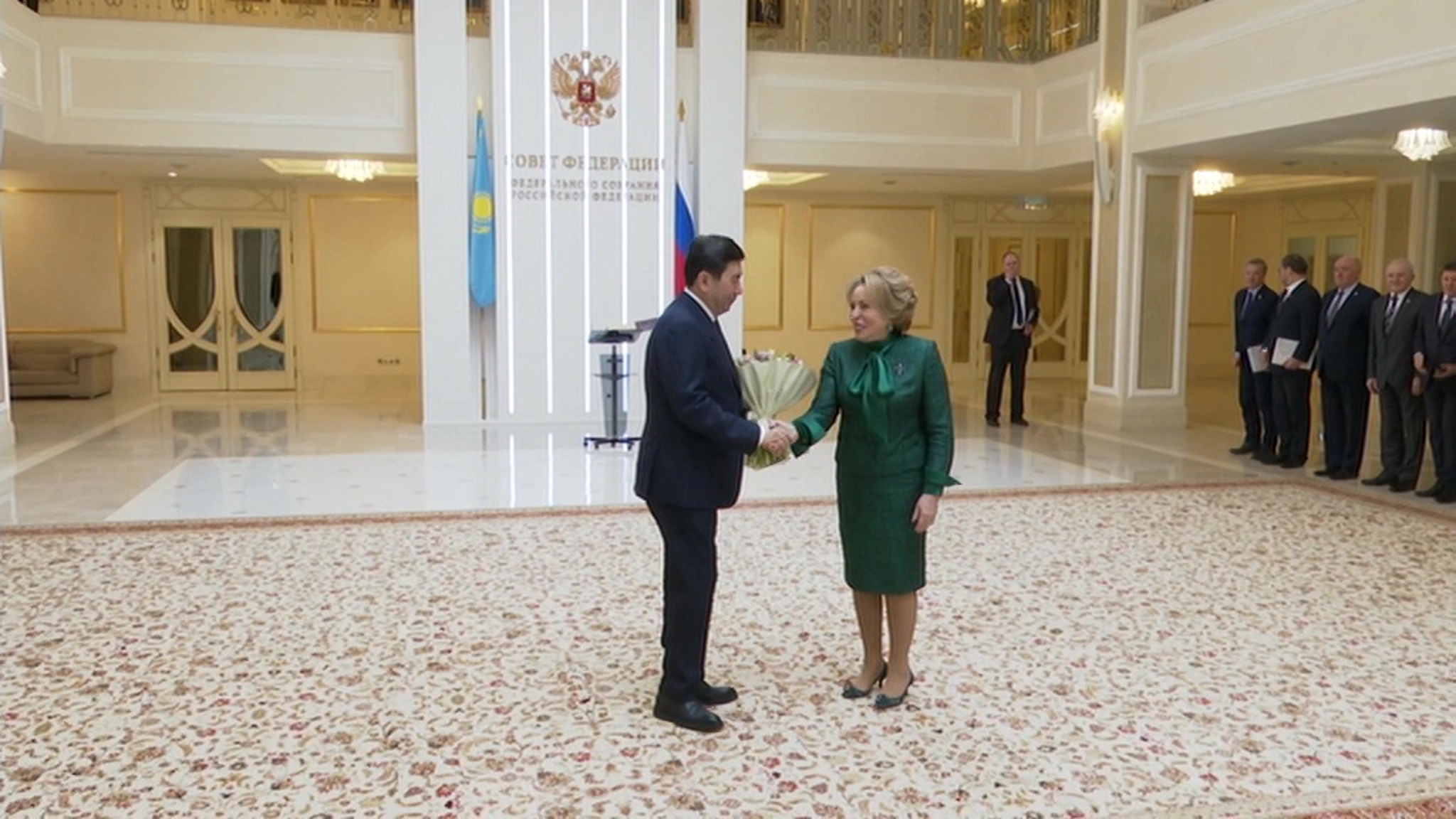 Валентина Матвиенко провела встречу с Ерланом Кошановым