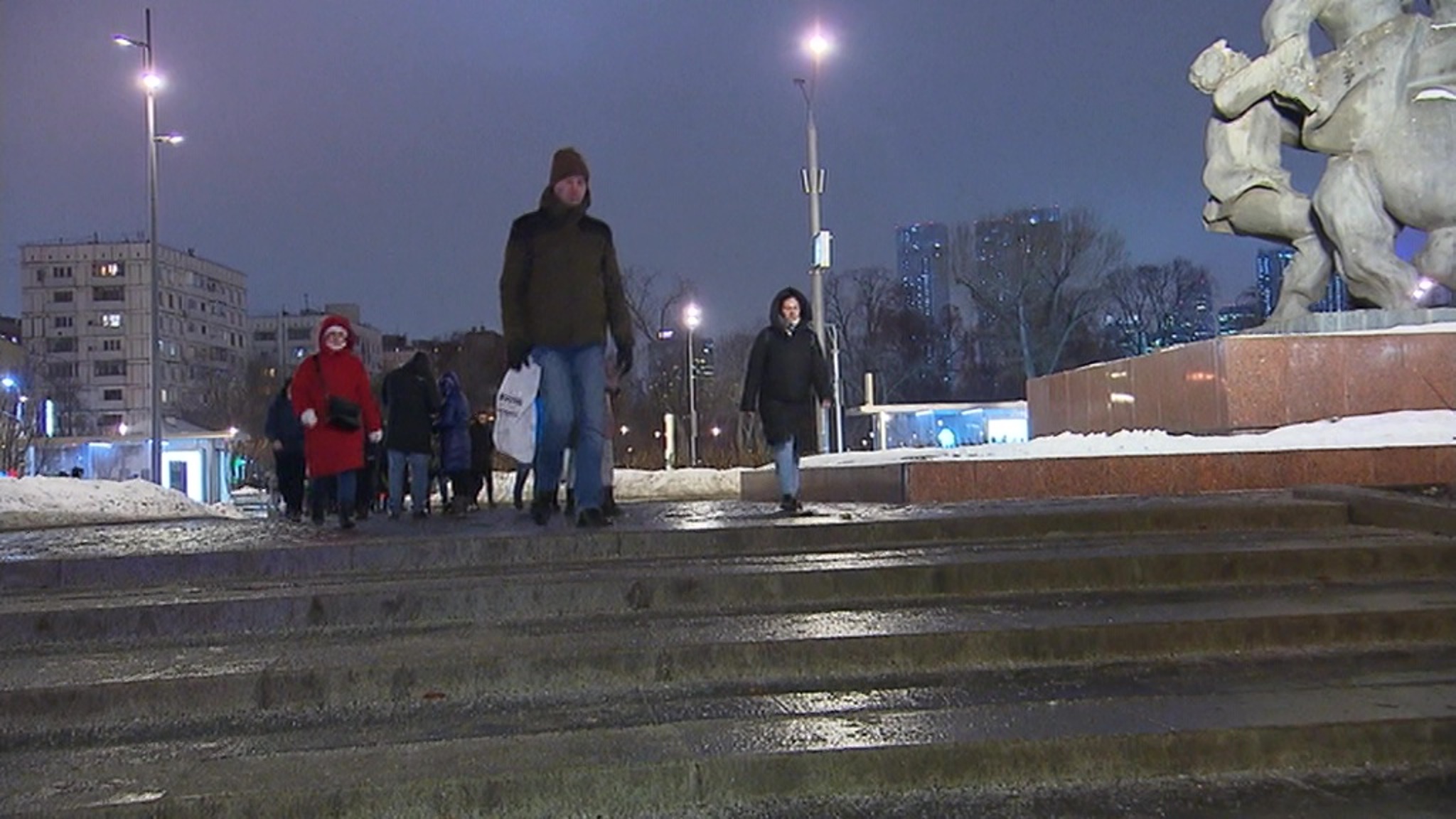В Москве температура опустится ниже нормы января