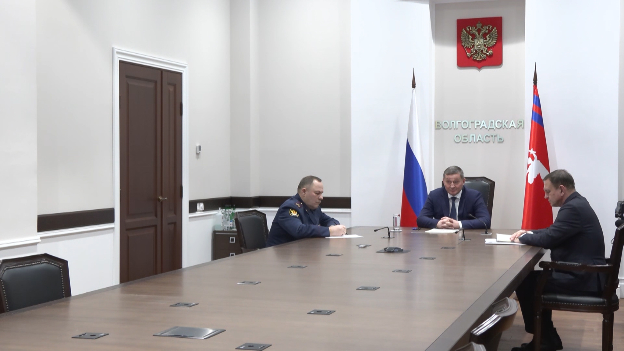 Губернатор Волгоградской области встретился с руководством ФСИН РФ