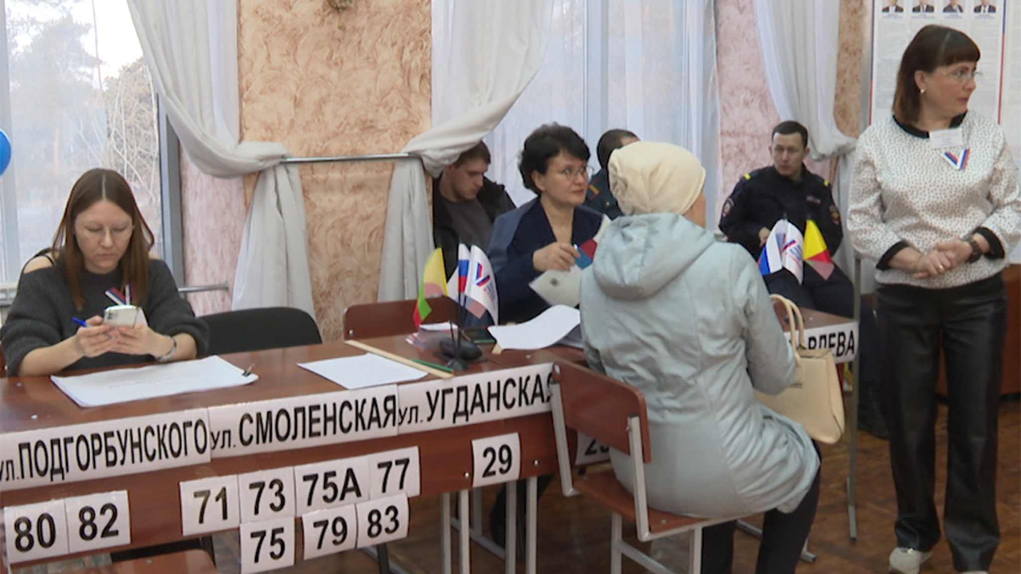Председатель Избиркома Забайкалья Светлана Судакова рассказала, как проходит голосование на выборах президента