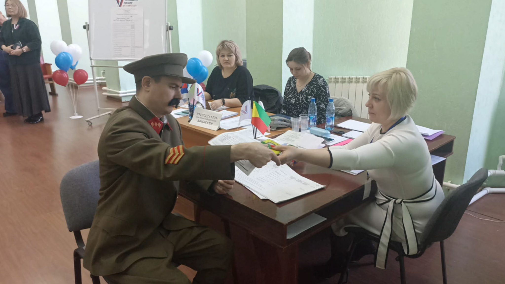 Как голосуют на выборах президента в Забайкалье