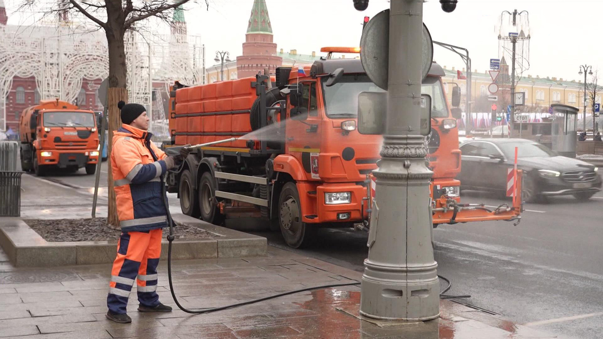Объекты инфраструктуры Москвы приводят в порядок