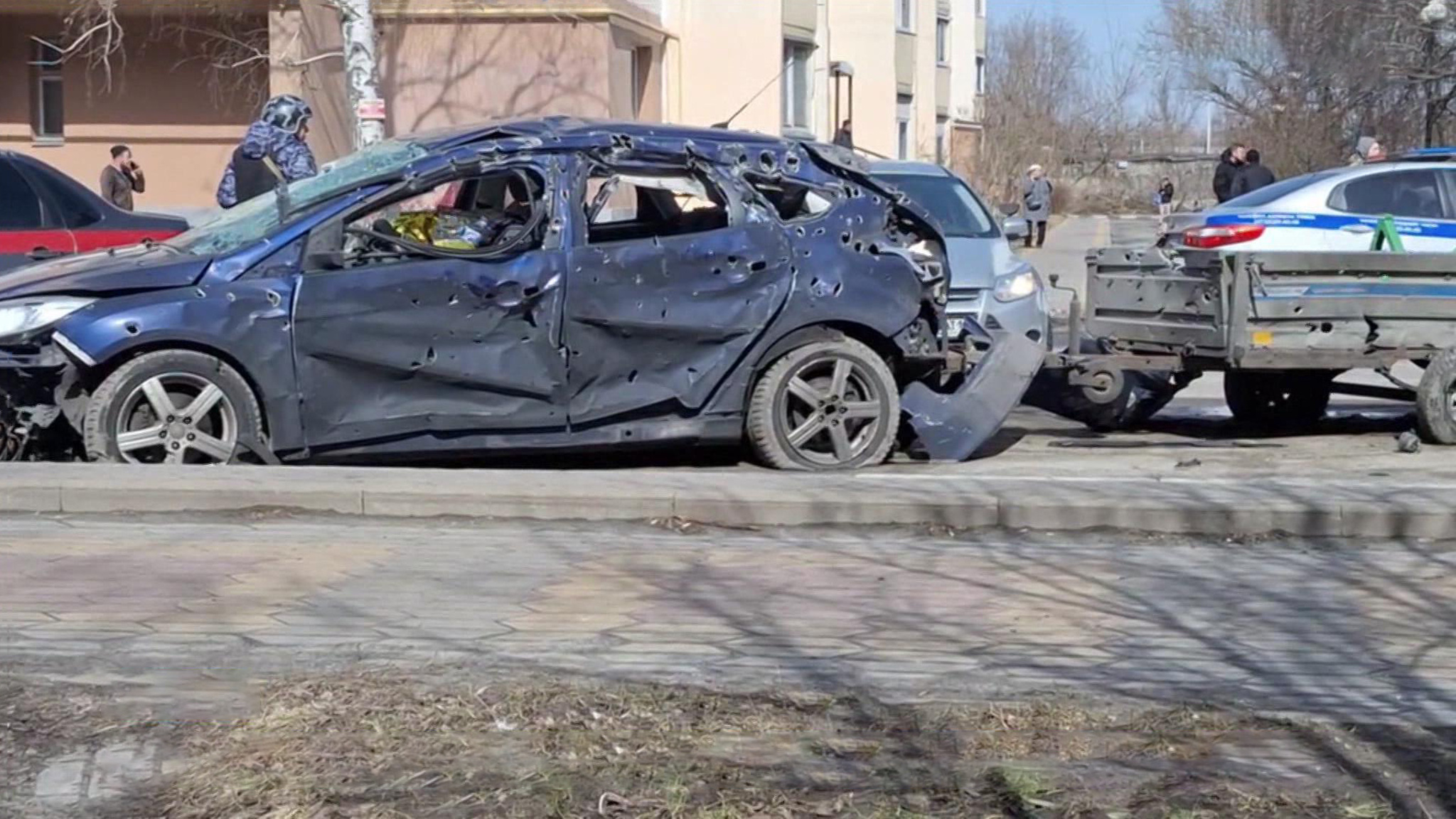 В результате обстрела Белгорода пострадали мирные жители, один погиб