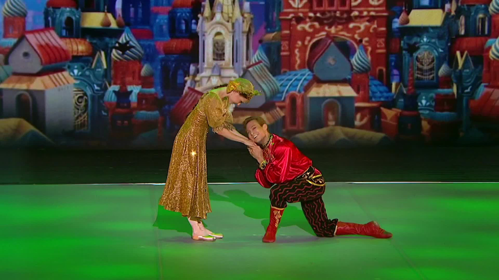 3-й выпуск. София Чусовкова и Никита Ксенофонтов. Дуэт с вариациями из балета "Конёк-Горбунок". Музыка Р. Щедрина, хореография А. Радунского, редакция М. Мессерера