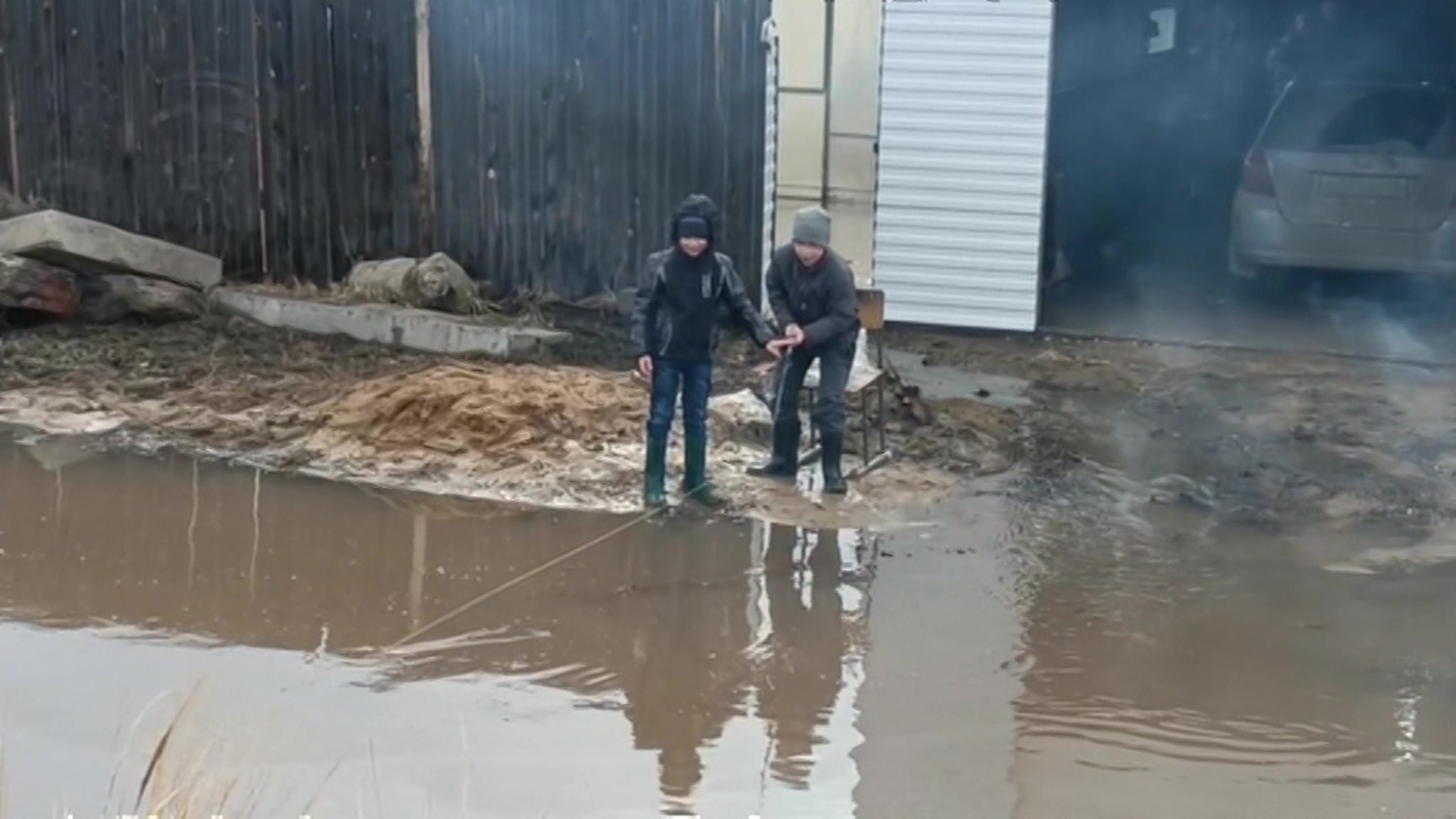 В Оренбургской области из-за паводка ограничено движение транспорта