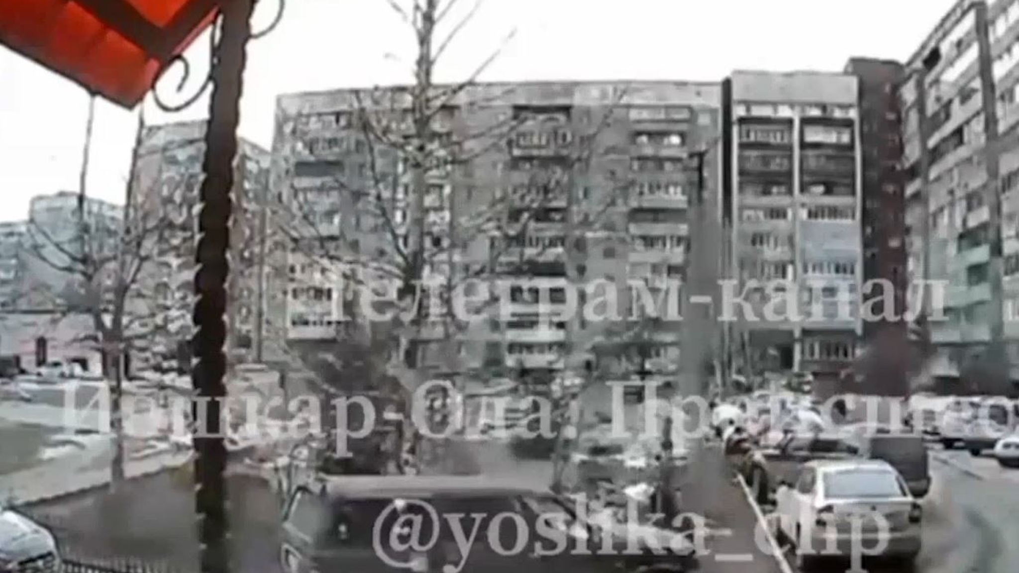 Правоохранительные органы устанавливают причины взрыва во дворе Йошкар-Олы