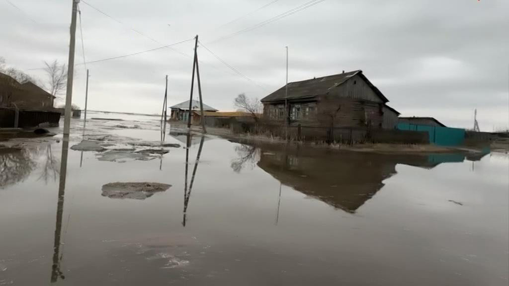 К Кургану приближается большая вода