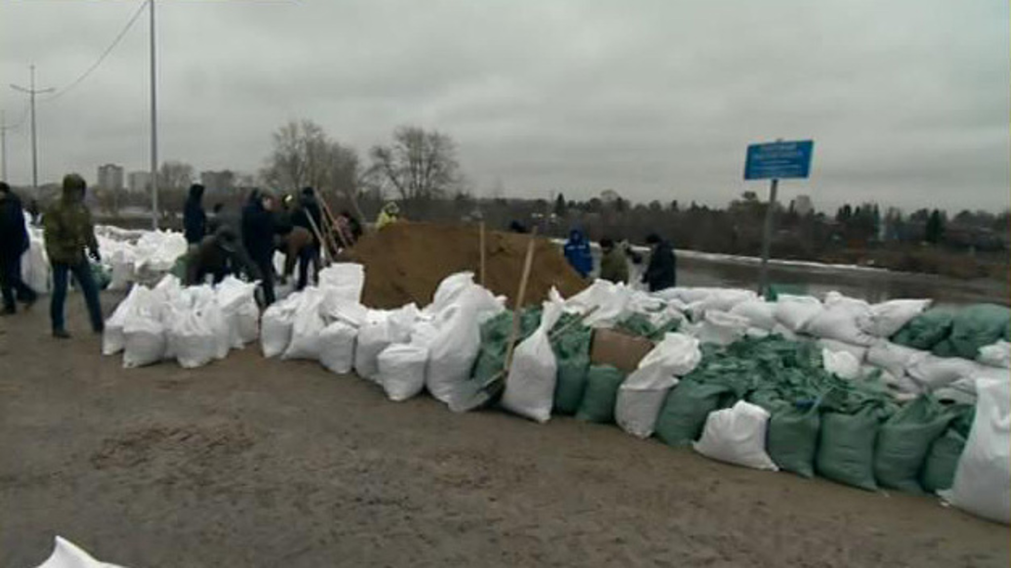 В Кургане в зону подтопления могут попасть многоквартирные дома