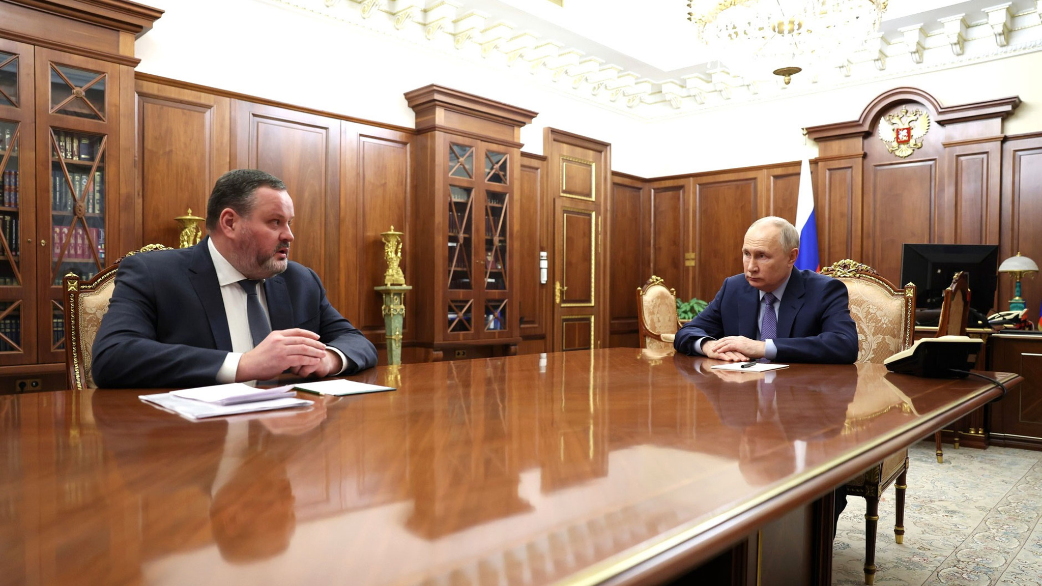 Глава Минтруда доложил Путину о мерах соцподдержки россиян