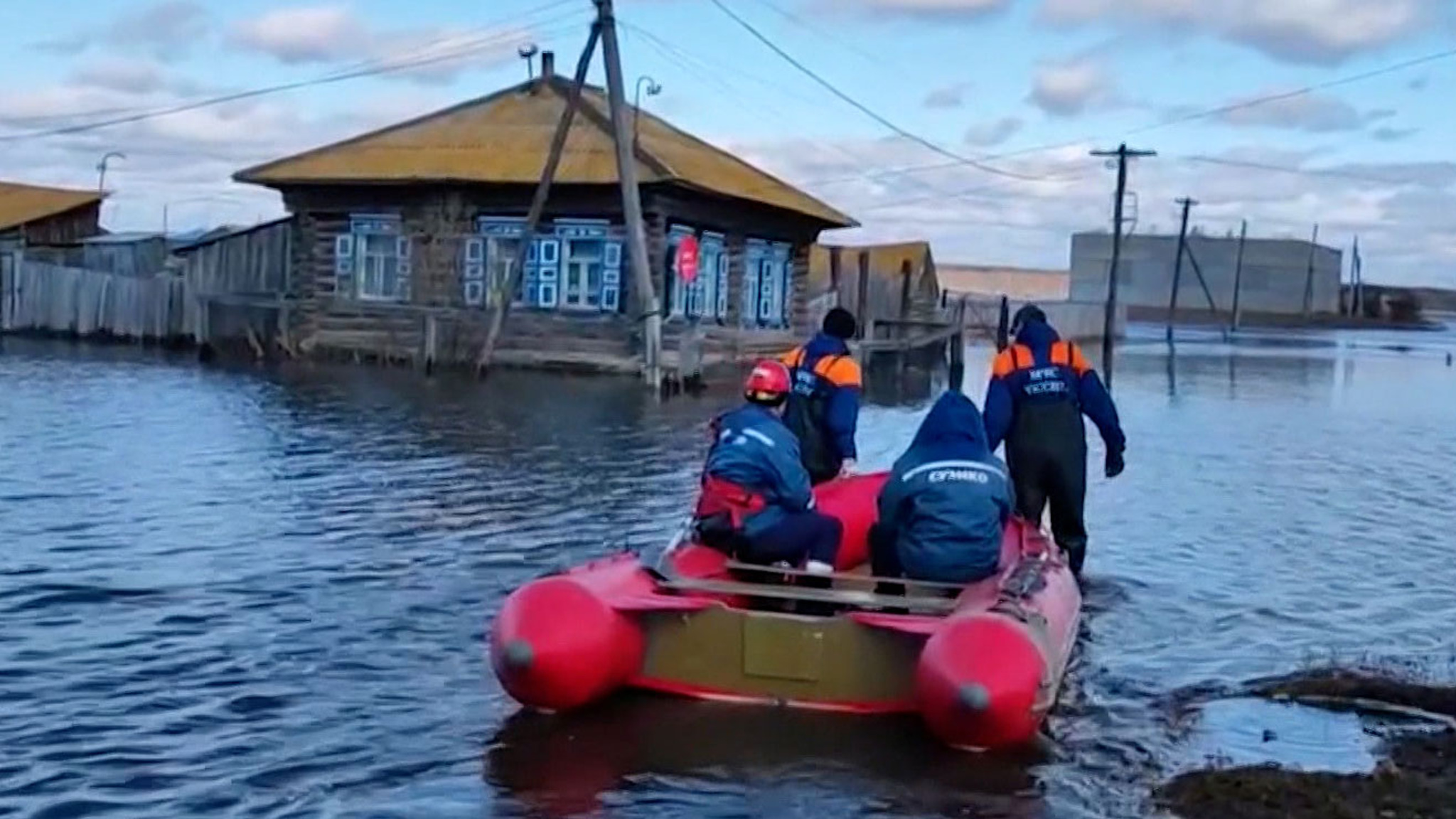 Ситуация с паводками в Курганской области
