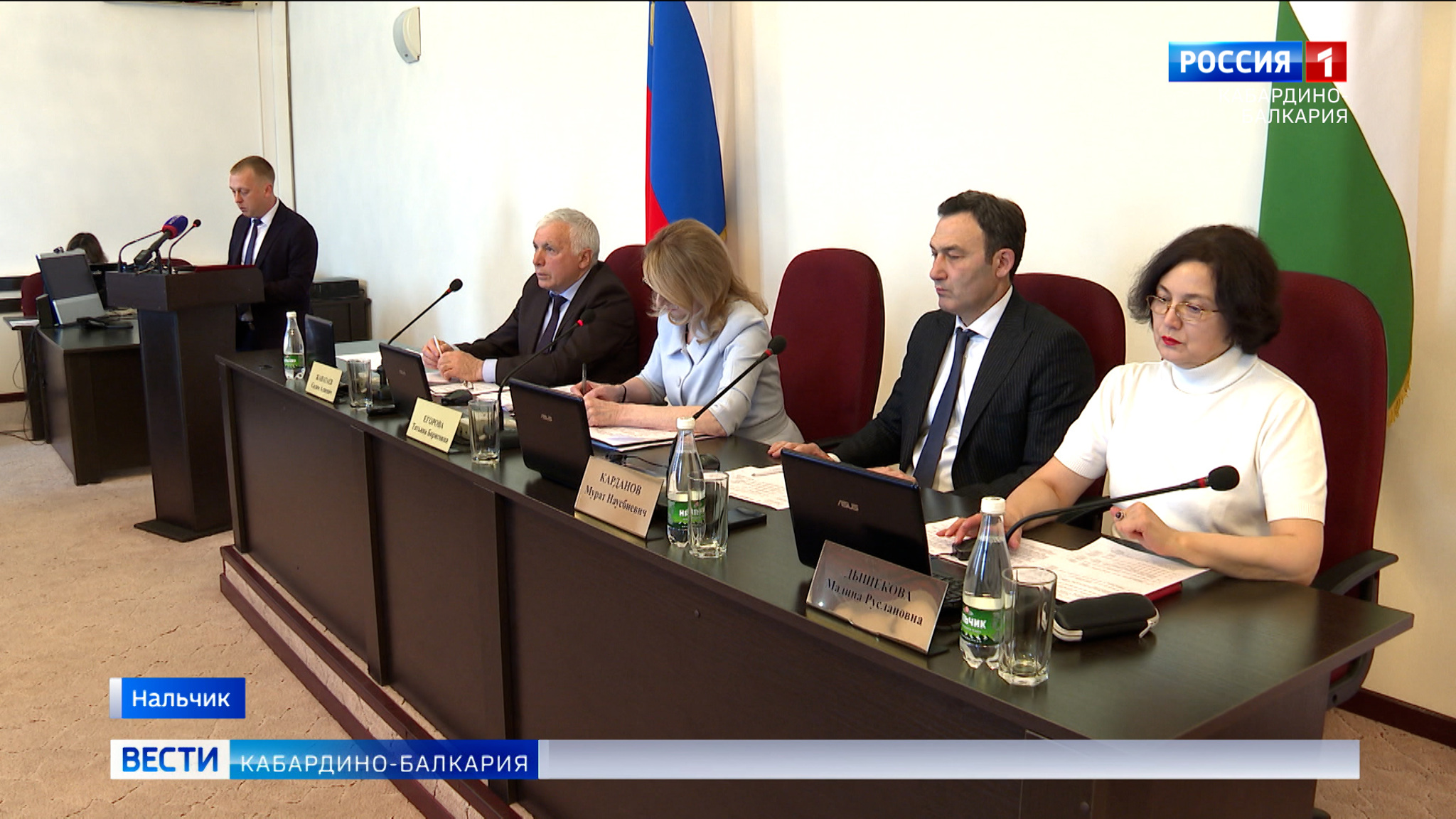Реализацию нацпроектов в Прохладном обсудили на заседании президиума Парламента КБР