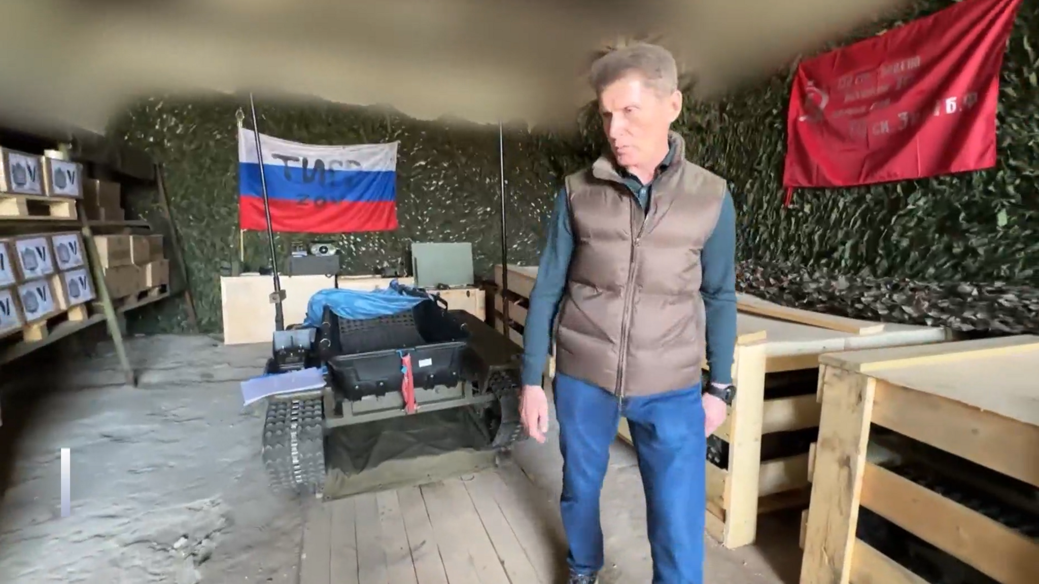 Губернатор Приморья доставил в Ростов-на-Дону гуманитарный груз для бойцов СВО