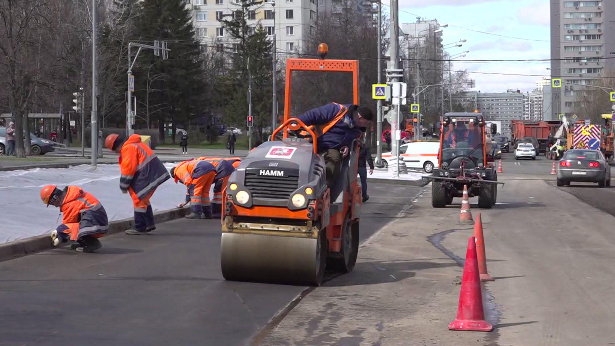 В Москве возобновляется благоустройство общественных пространств
