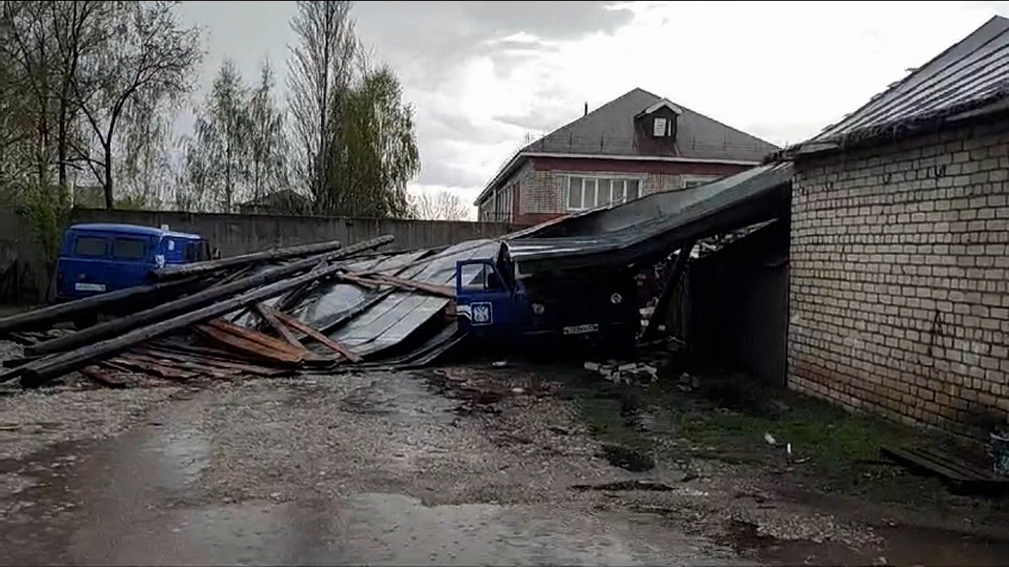 В Татарстане подсчитывают ущерб после урагана