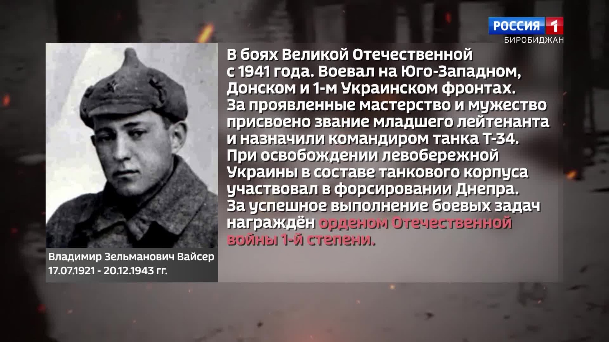 Имя на пилоне. Владимир Вайсер