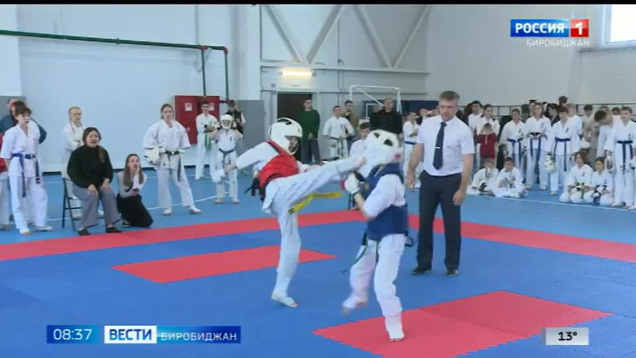 Юные спортсмены показали высокий уровень подготовки на первенстве ЕАО по каратэ