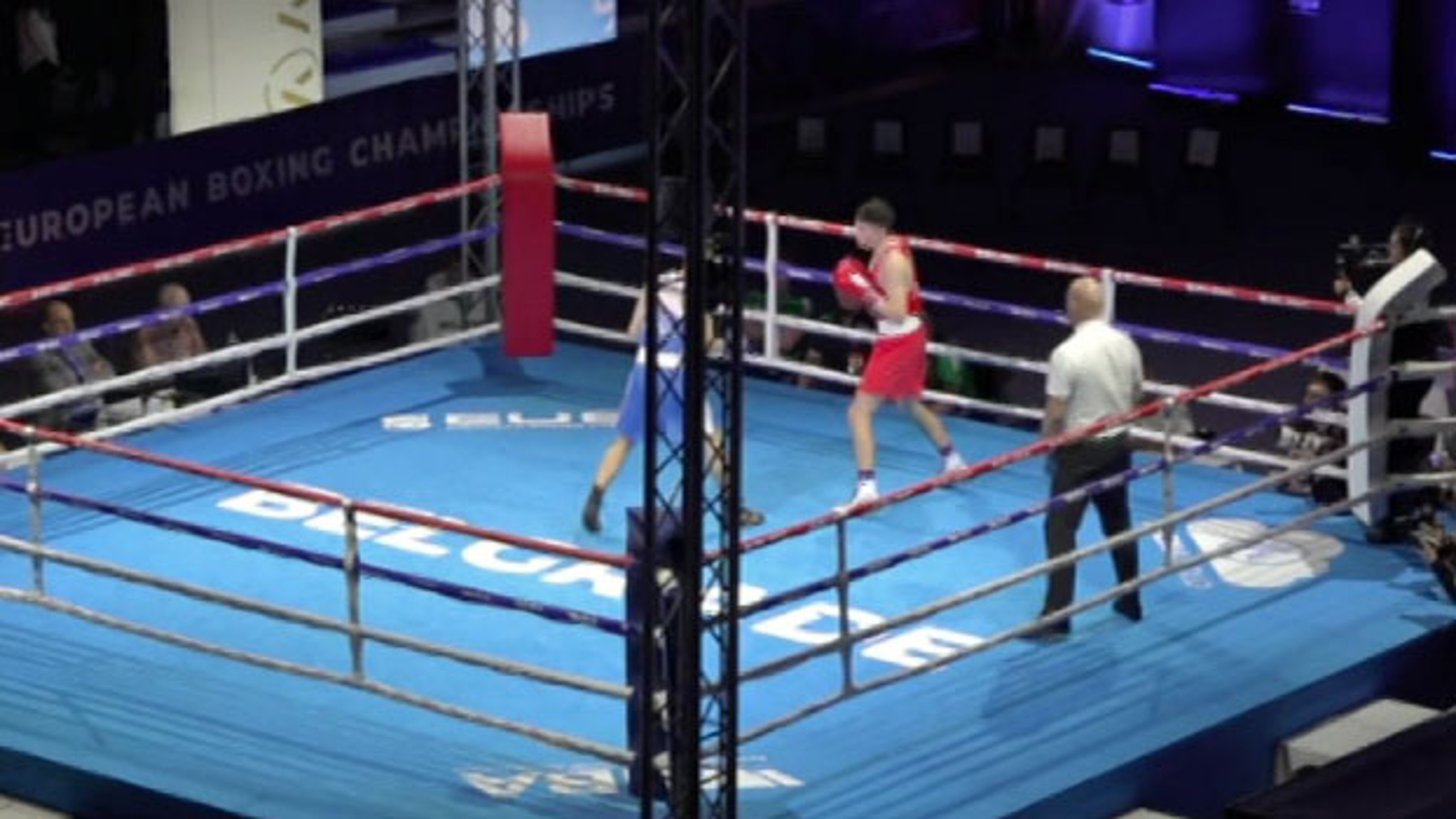 В столице Сербии начались четвертьфиналы чемпионата Европы по боксу
