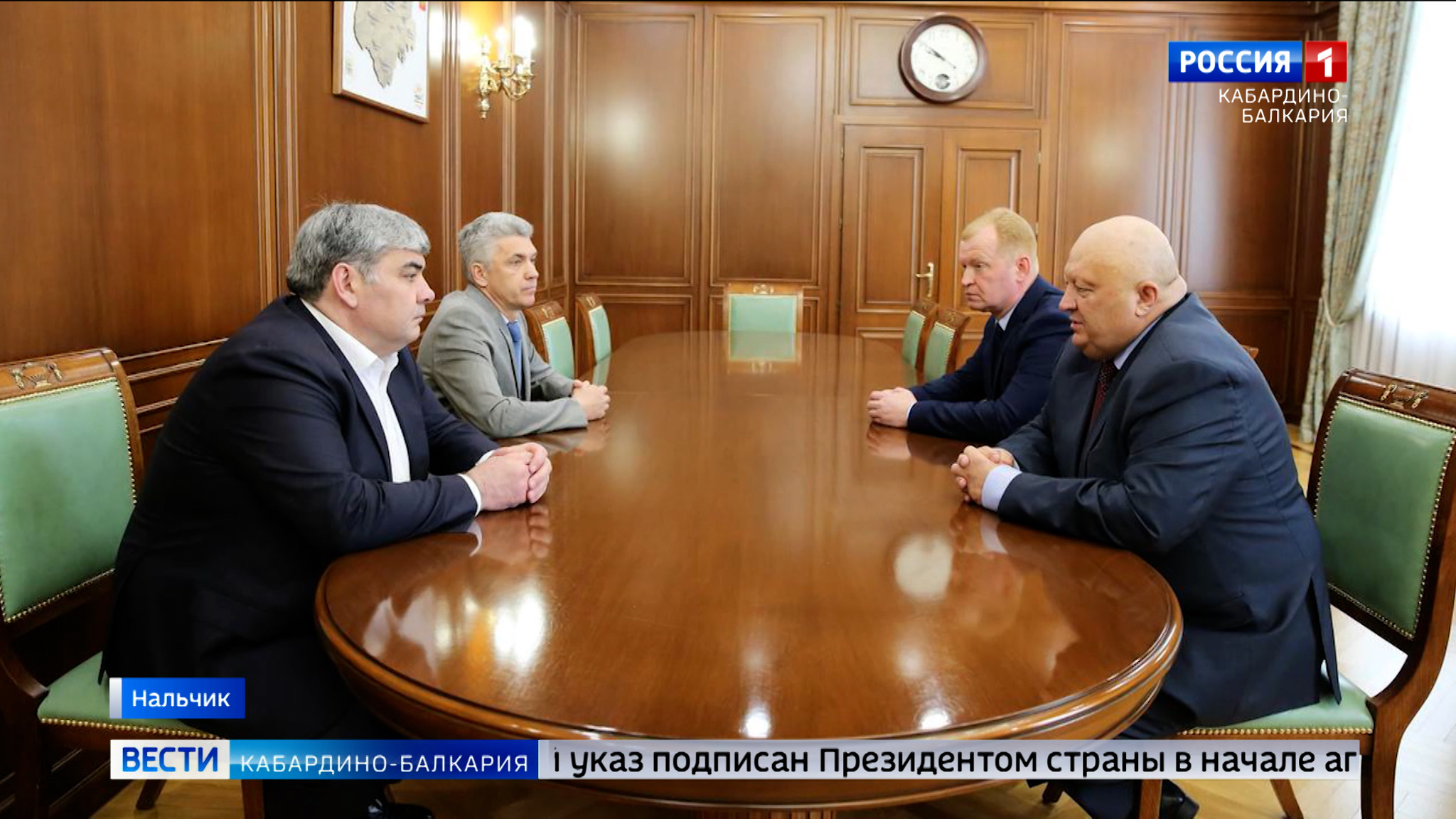 Казбеку Кокову представили нового начальника Пограничного управления ФСБ России по КБР