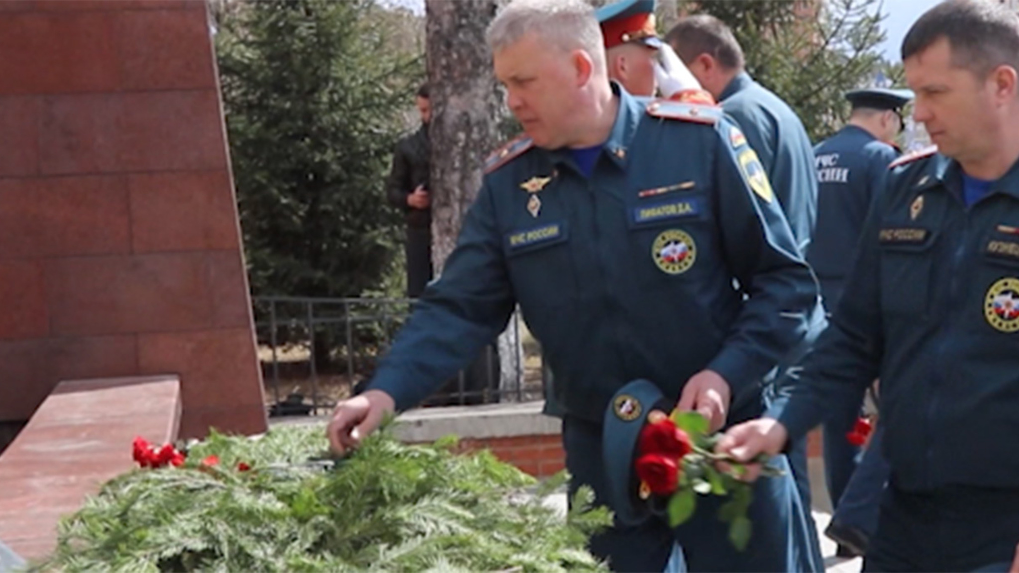 Забайкальские огнеборцы почтили память товарищей, погибших при исполнении служебного долга