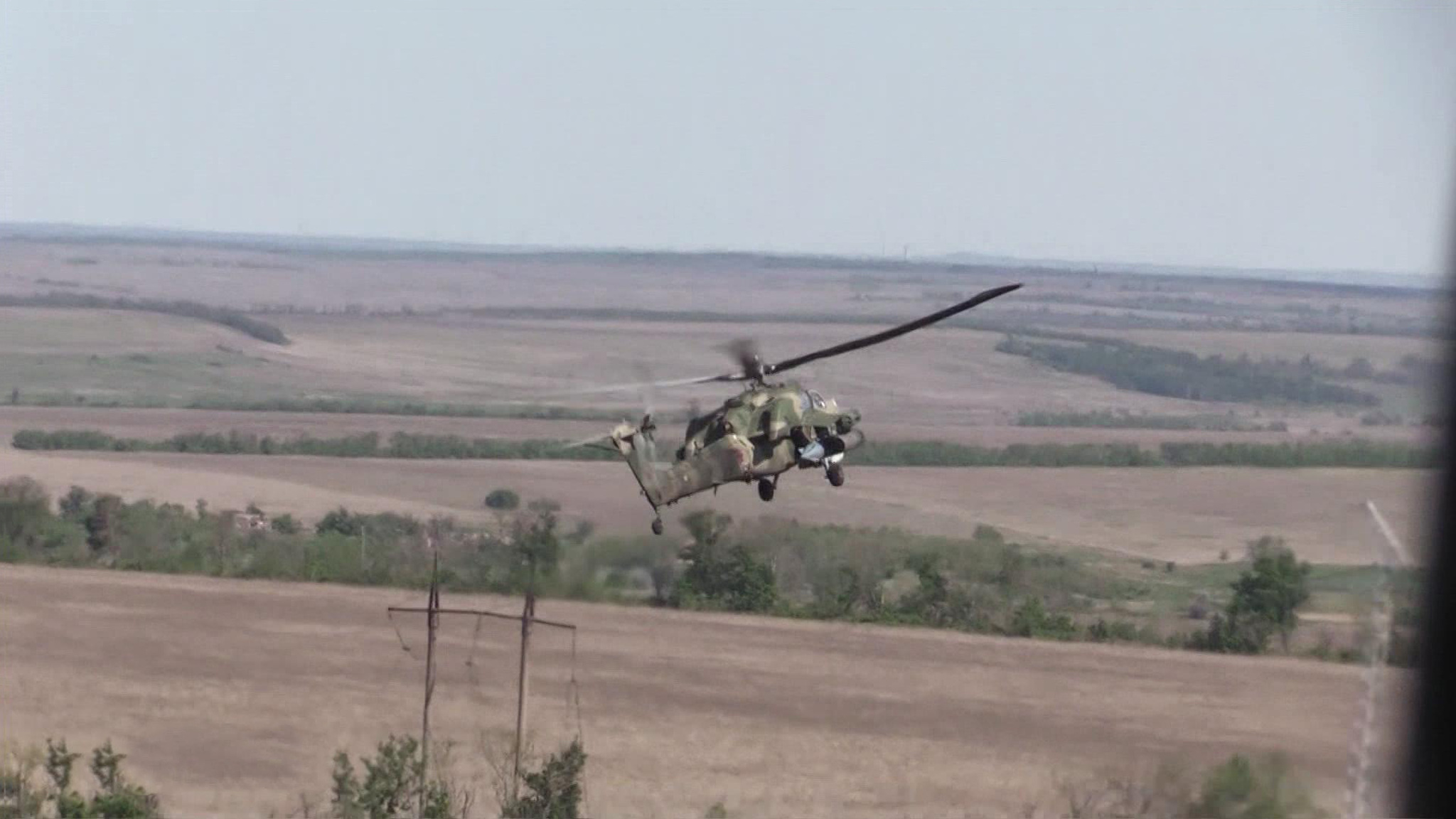 Военкор "Вестей" снял уникальные кадры во время боевого вылета