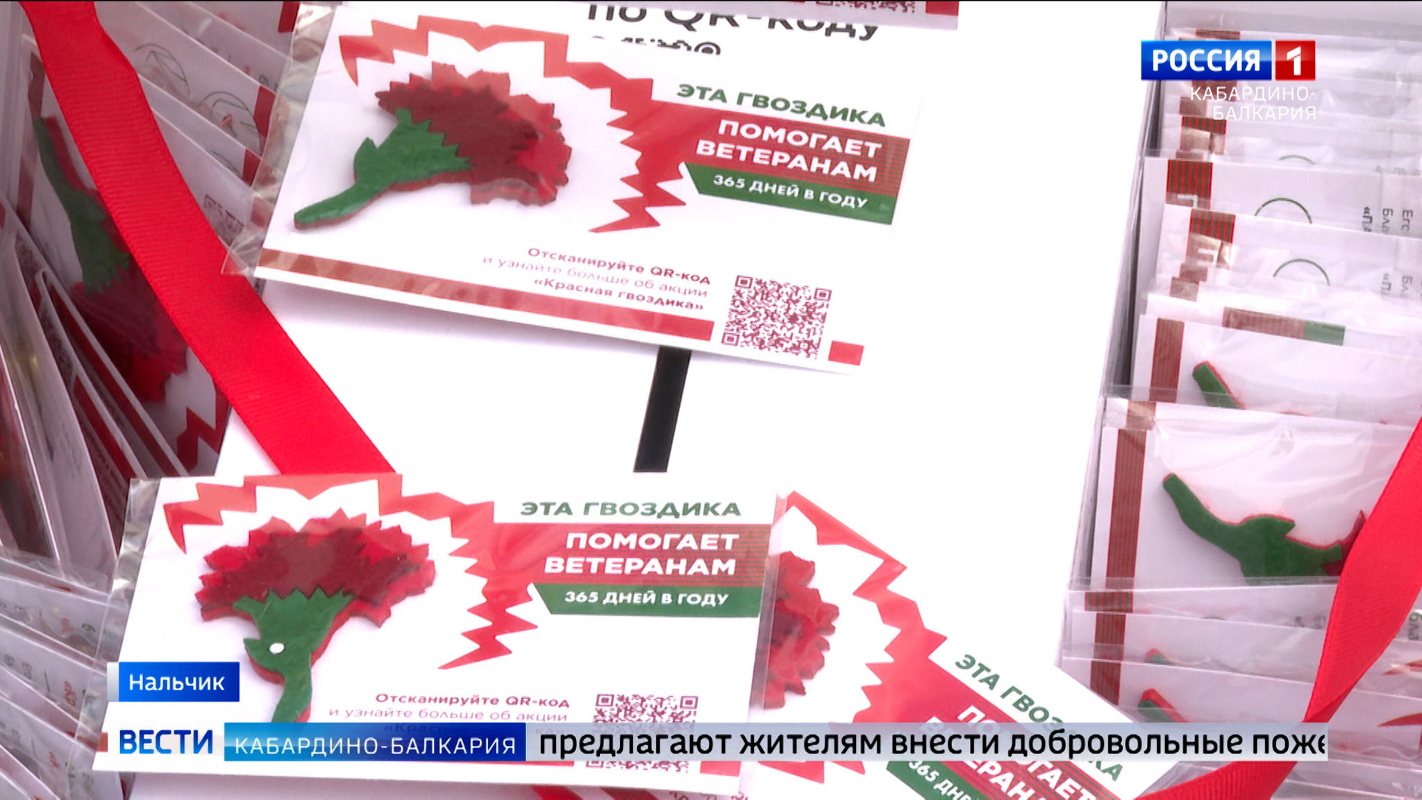 КБР принимает участие в акции «Красная гвоздика»